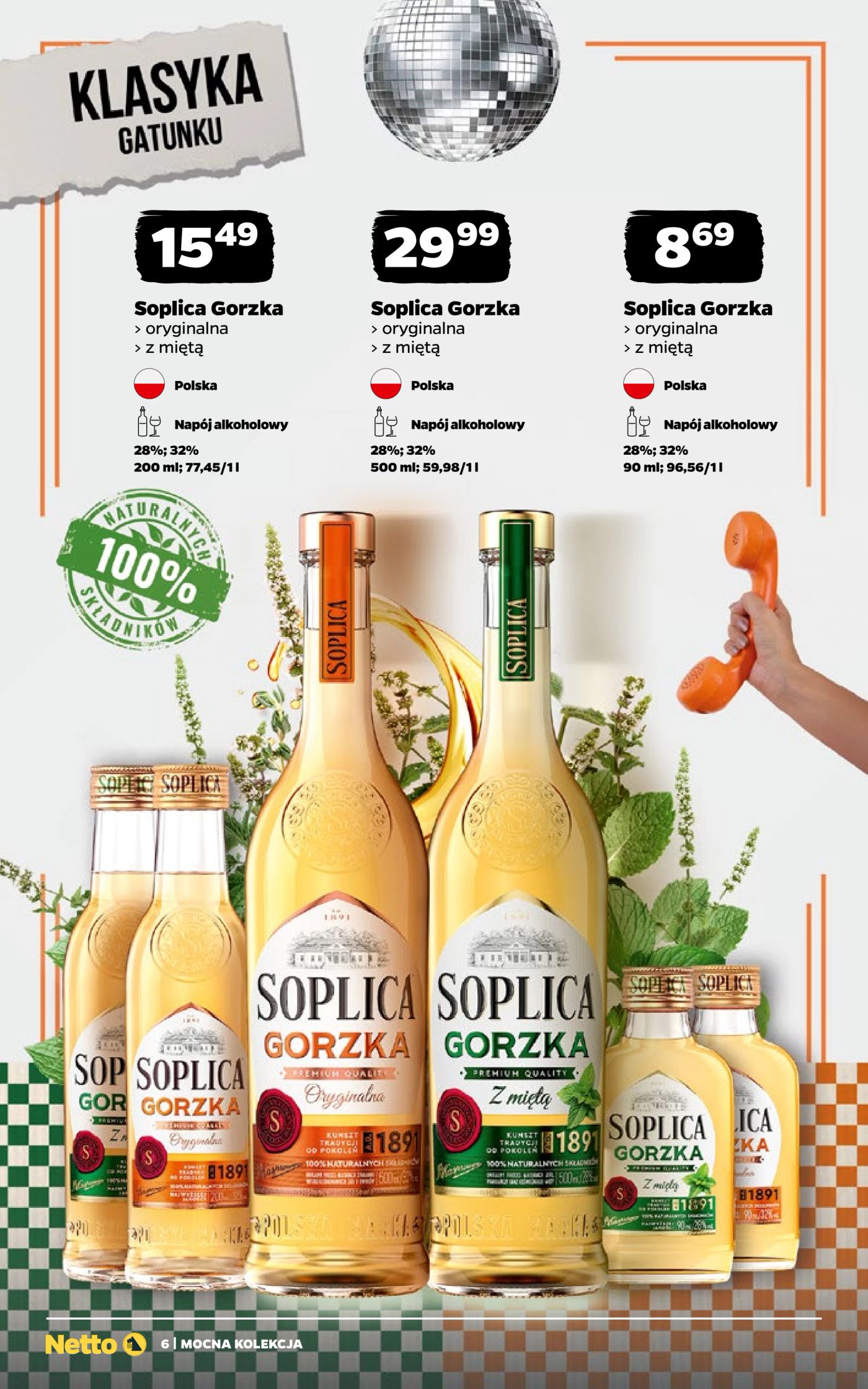 netto - Gazetka Netto - Alkohole mocne - ważna od 19.01. do 31.01. - page: 6