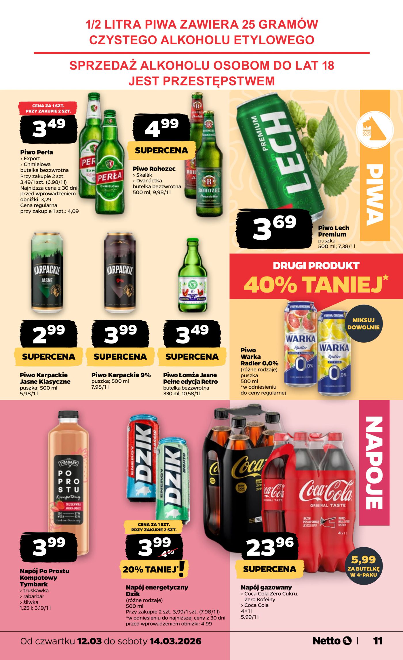 netto - Gazetka Netto - Food - ważna od 12.03.2026 do 14.03.2026 - page: 11
