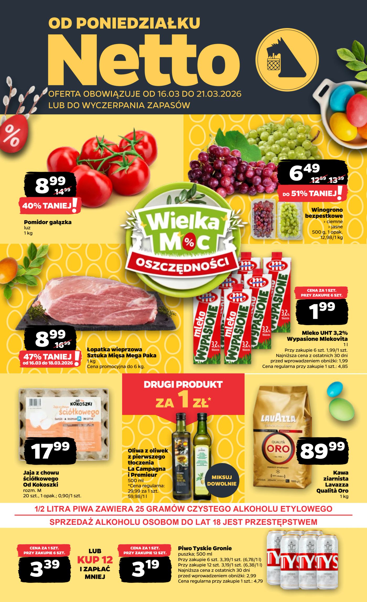netto - Gazetka Netto - Food - ważna od 16.03.2026 do 21.03.2026