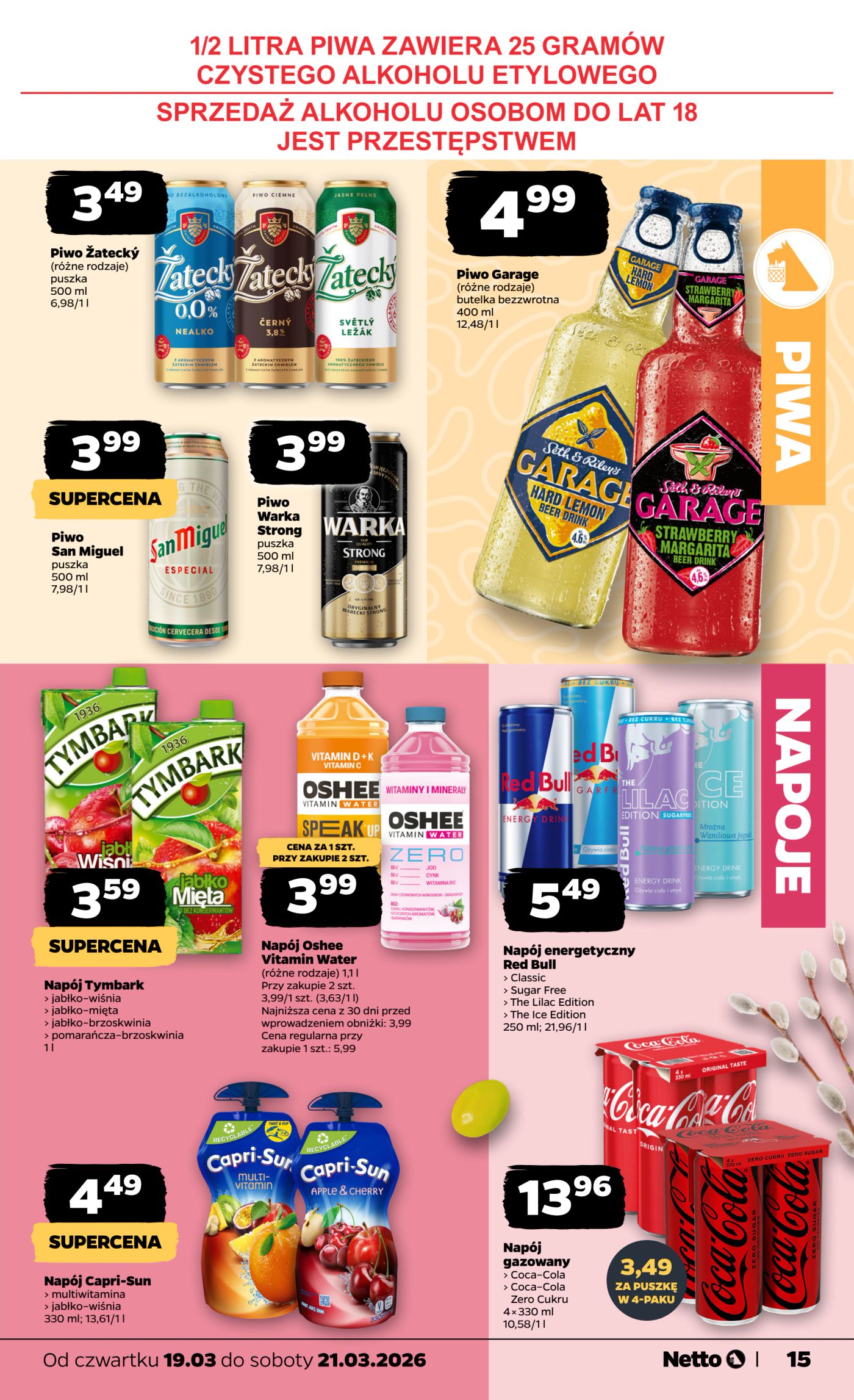 netto - Gazetka Netto - Food - ważna od 19.03.2026 do 21.03.2026 - page: 15
