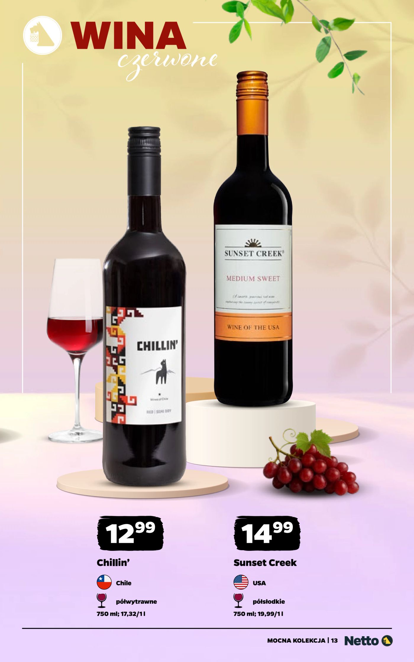 netto - Gazetka Netto - Wina - ważna od 16.03.2026 do 29.03.2026 - page: 13