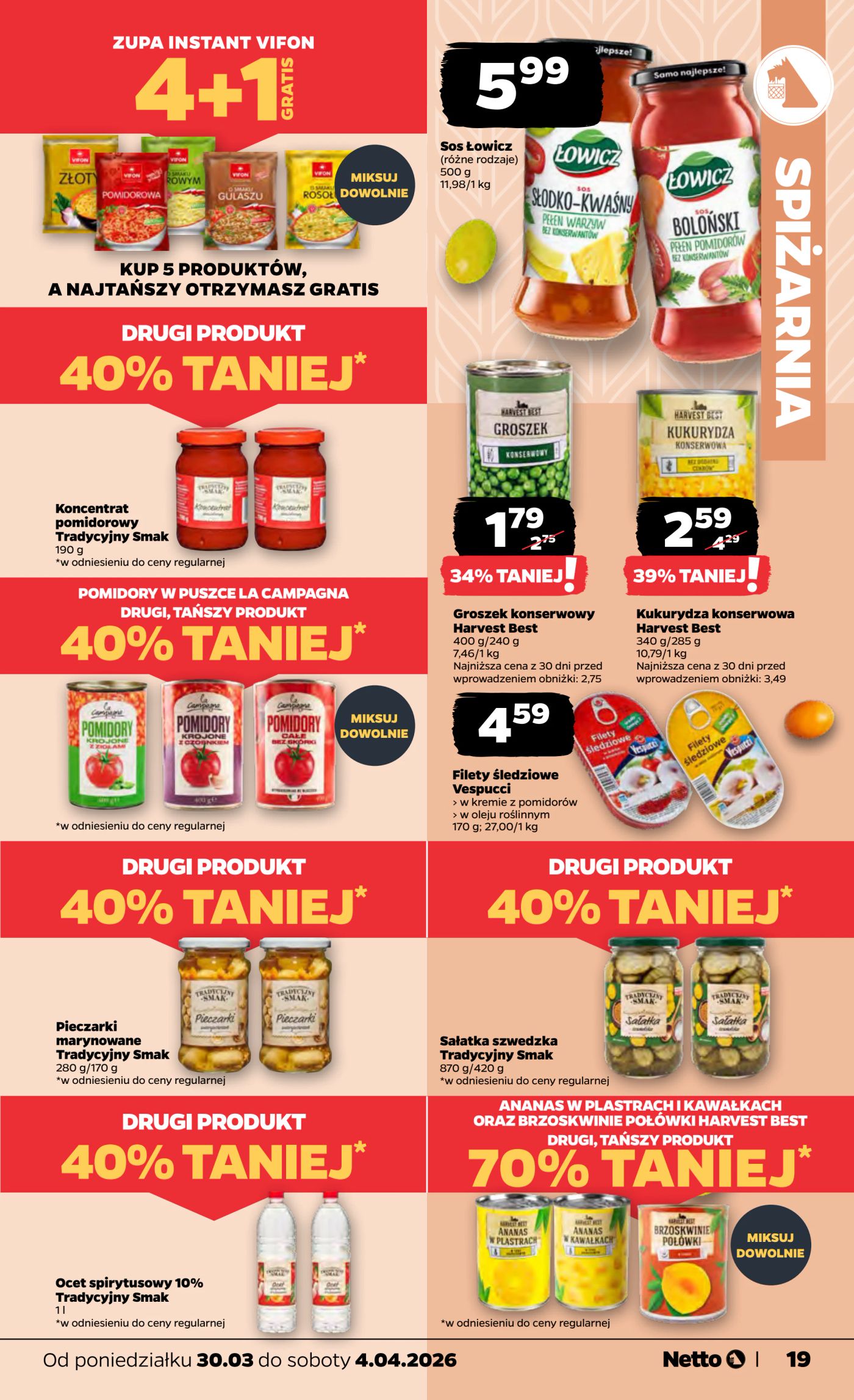 netto - Gazetka Netto - Food - ważna od 30.03.2026 do 04.04.2026 - page: 19