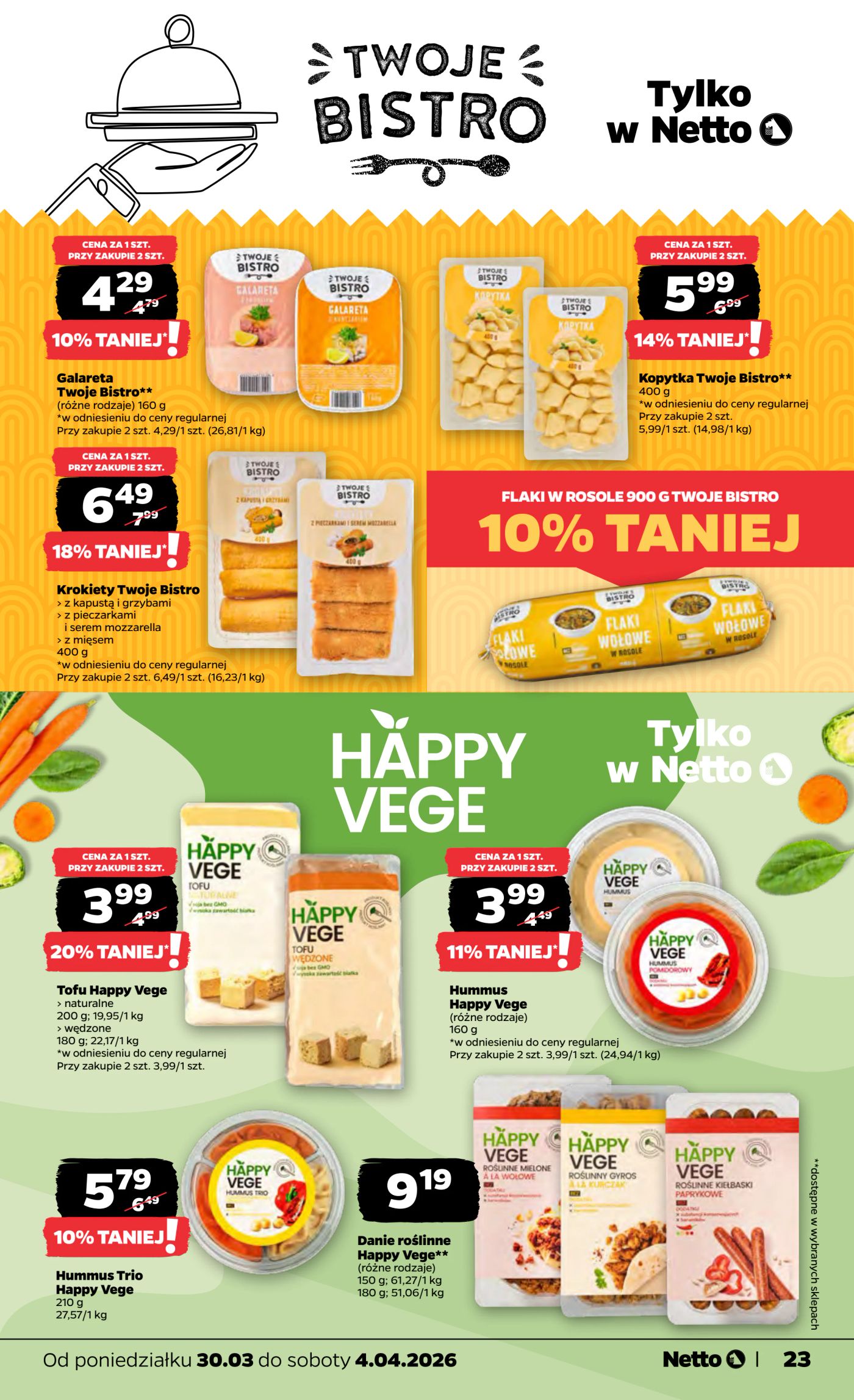 netto - Gazetka Netto - Food - ważna od 30.03.2026 do 04.04.2026 - page: 23