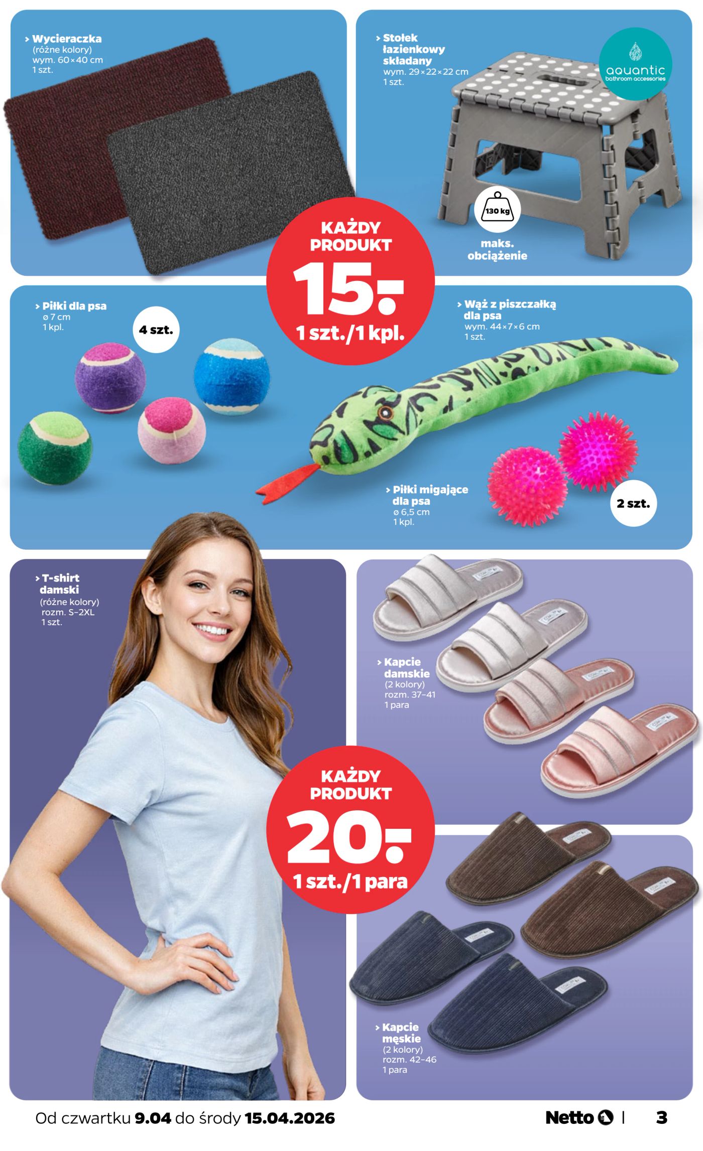 netto - Nowa gazetka Netto - Non Food ważna od 09.04.2026 do 15.04.2026 - page: 3