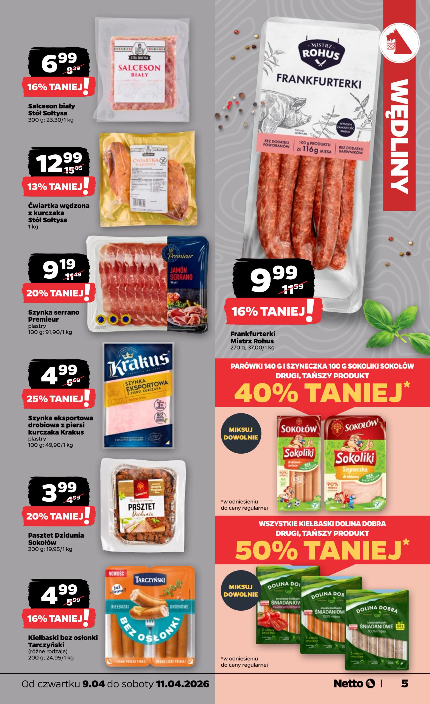 netto - Nowa gazetka Netto ważna od 09.04.2026 do 11.04.2026 - page: 5