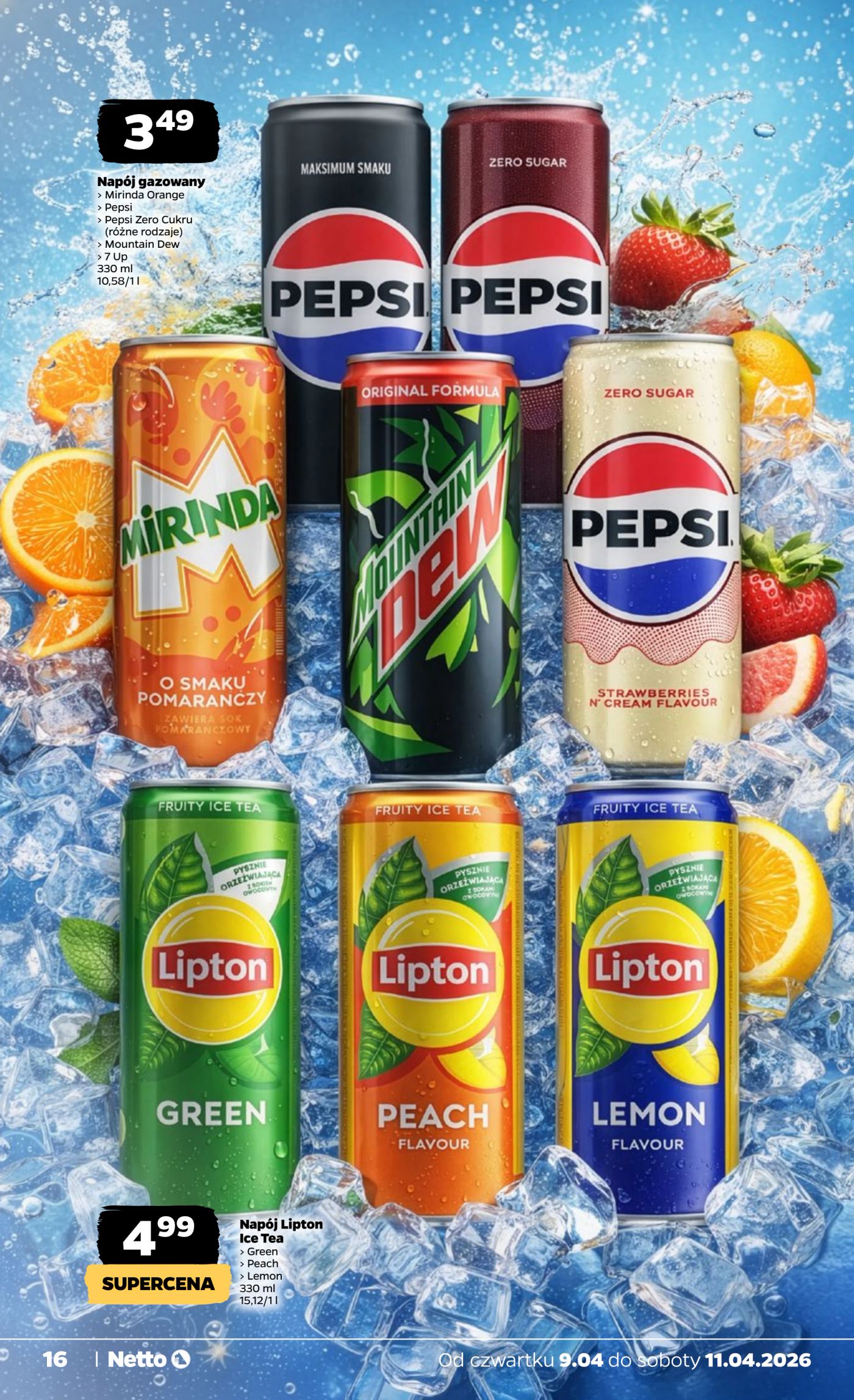 netto - Nowa gazetka Netto ważna od 09.04.2026 do 11.04.2026 - page: 16