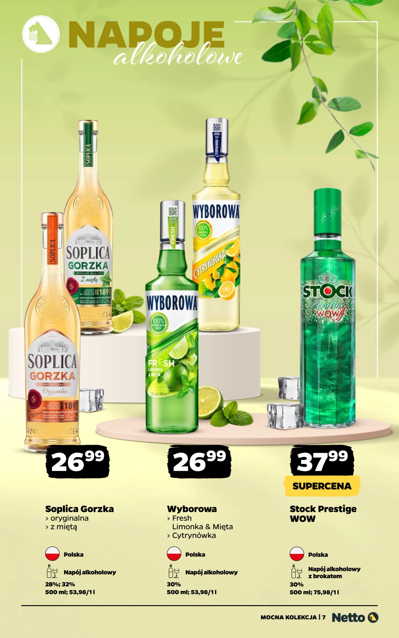 netto - Aktualna gazetka Netto - Mocne alkohole ważna od 13.04.2026 do 26.04.2026 - page: 7