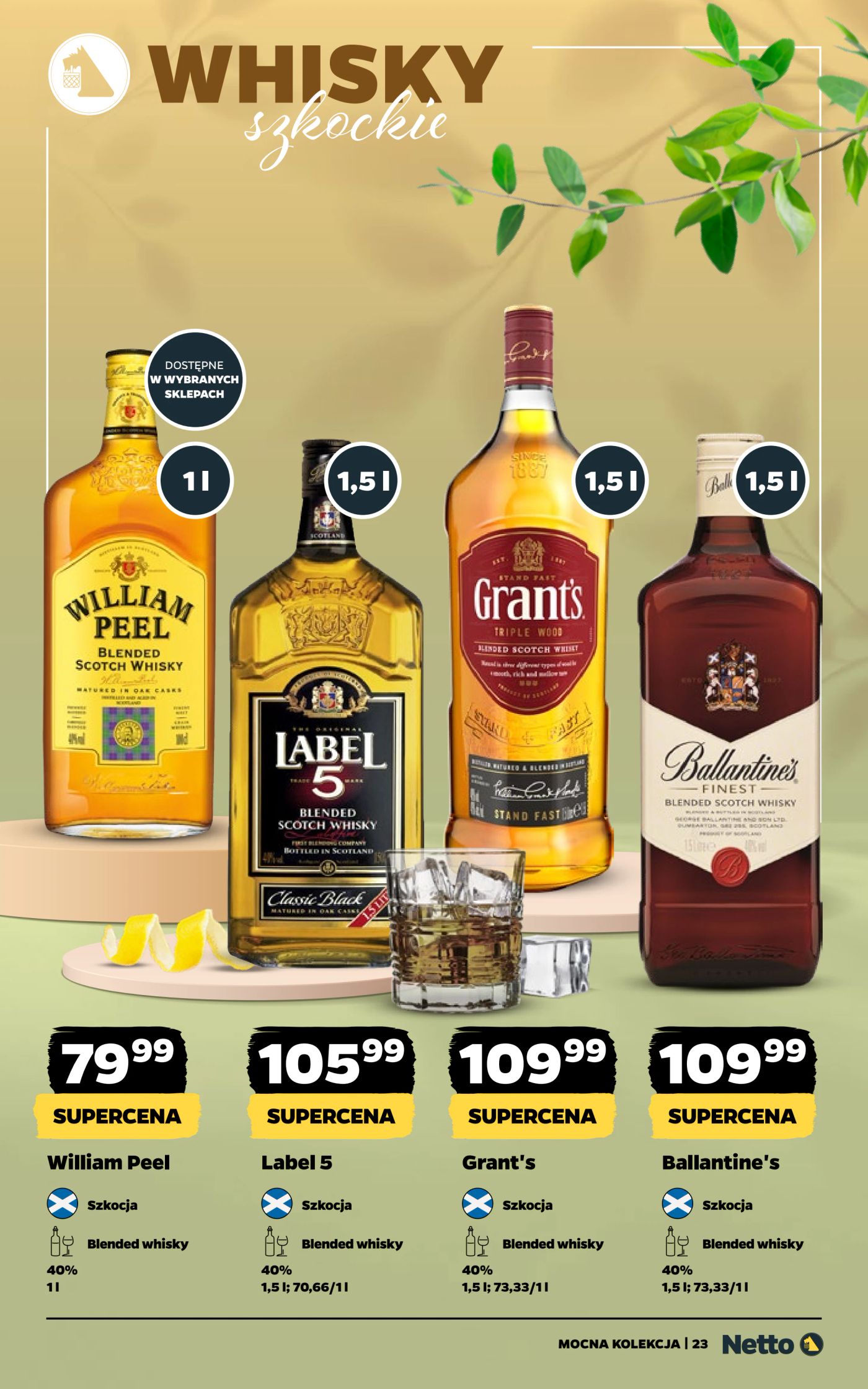 netto - Aktualna gazetka Netto - Mocne alkohole ważna od 13.04.2026 do 26.04.2026 - page: 23
