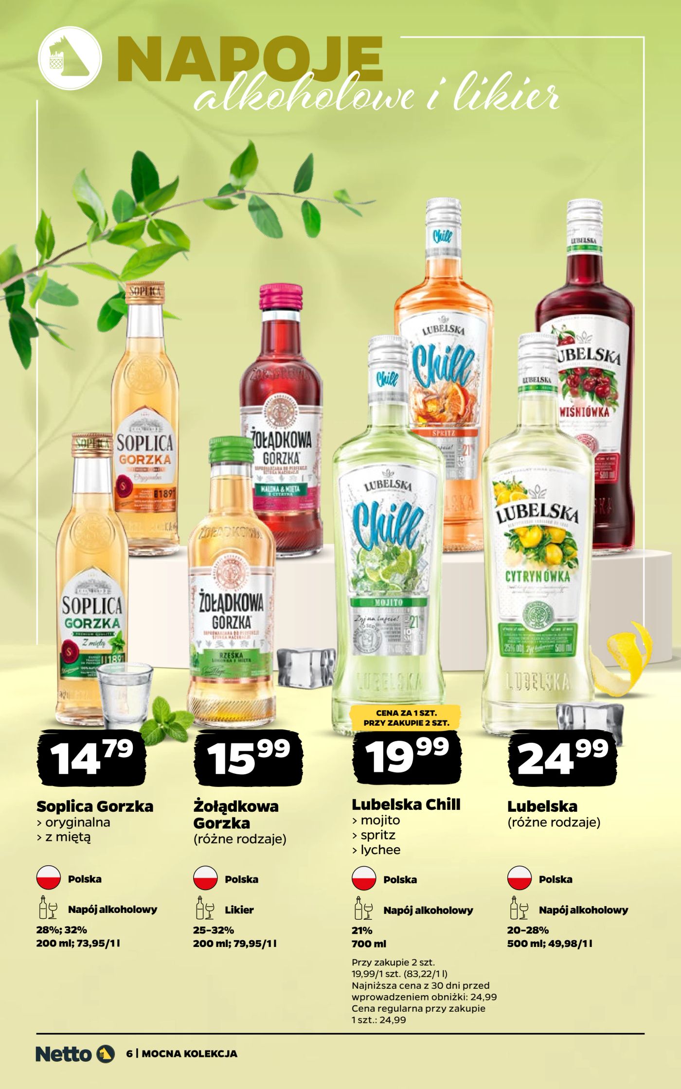 netto - Aktualna gazetka Netto - Mocne alkohole ważna od 13.04.2026 do 26.04.2026 - page: 6