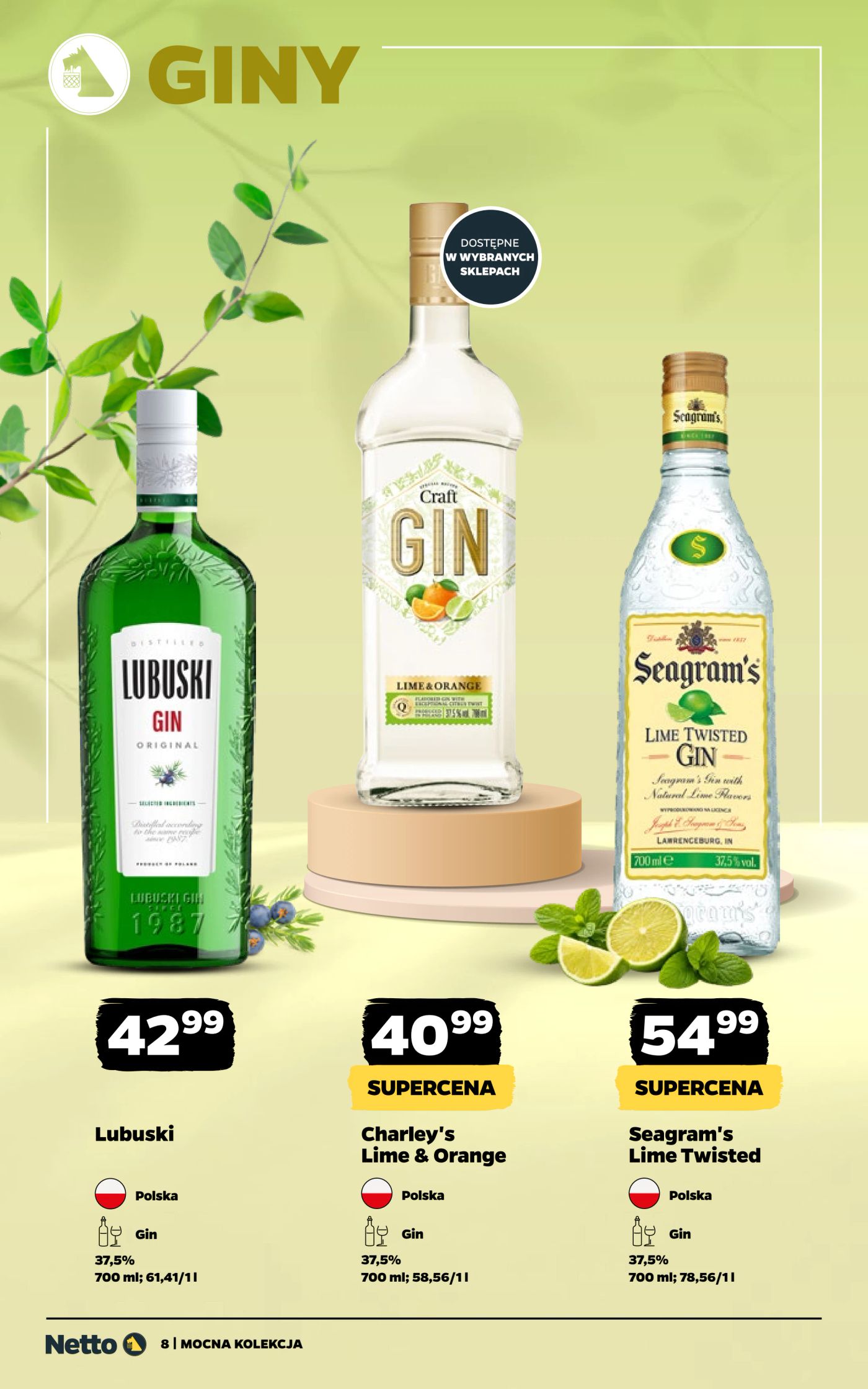 netto - Aktualna gazetka Netto - Mocne alkohole ważna od 13.04.2026 do 26.04.2026 - page: 8