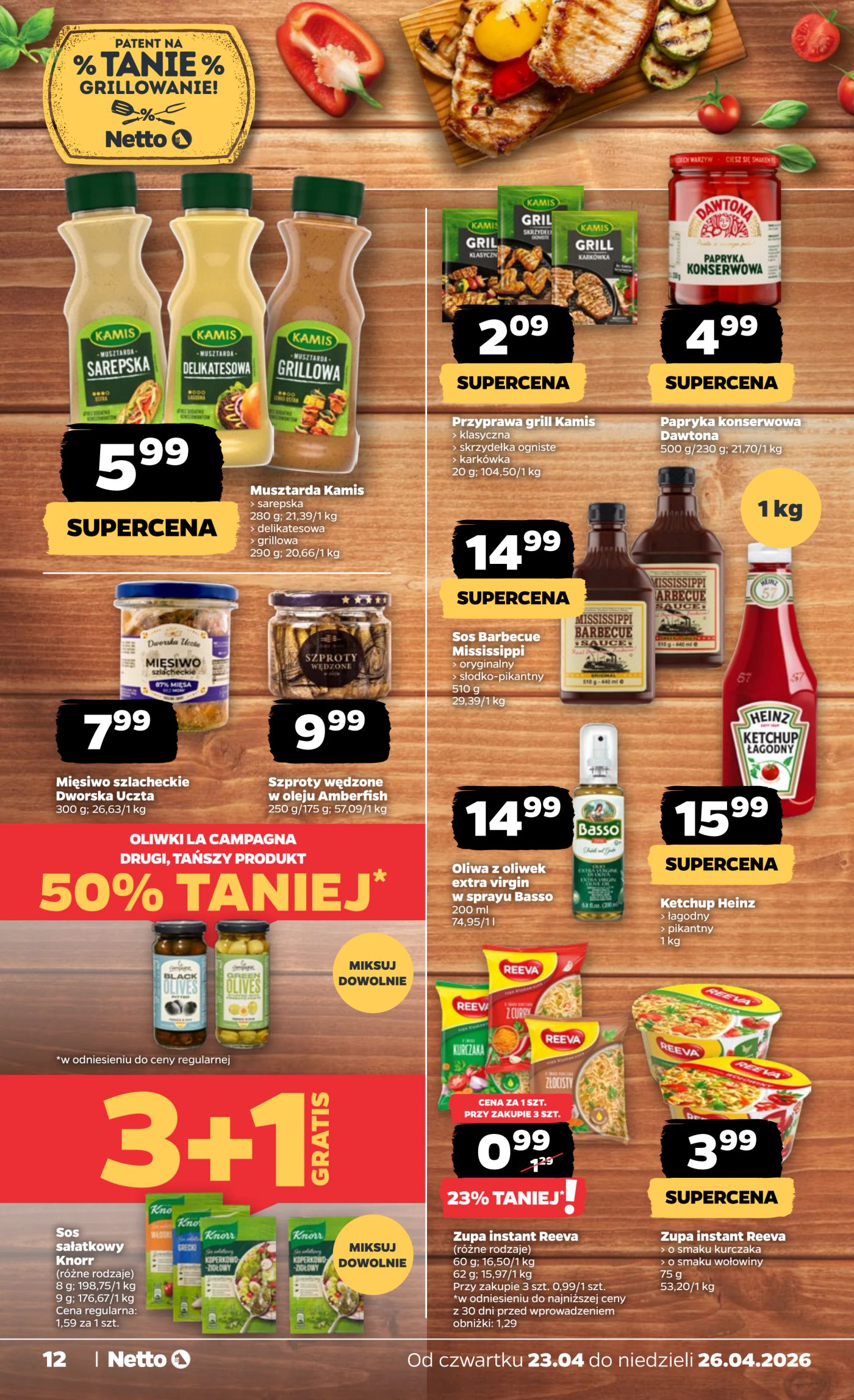 netto - Nowa gazetka Netto - Food ważna od 23.04.2026 do 26.04.2026 - page: 12
