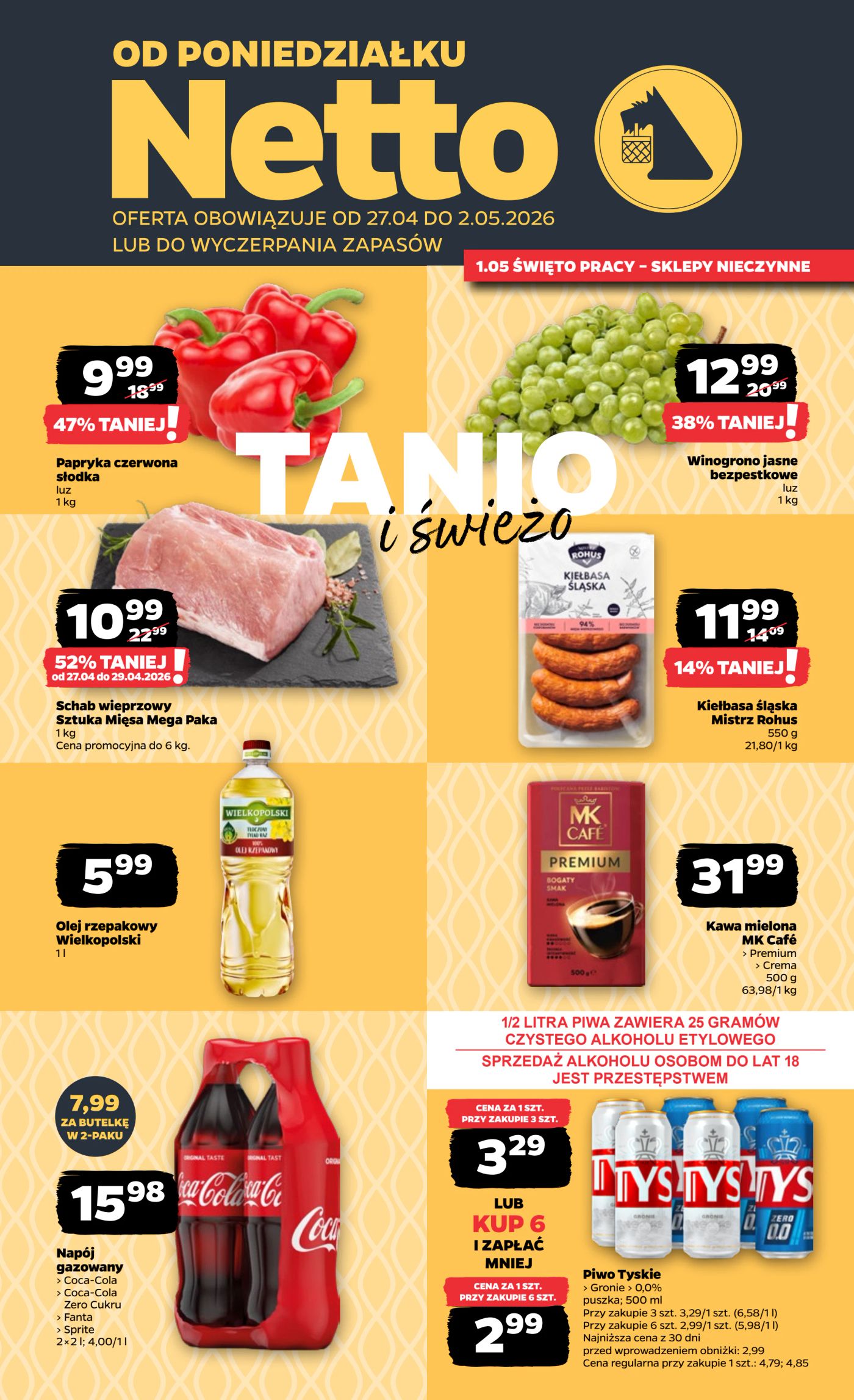 netto - Nowa gazetka Netto ważna od 27.04.2026 do 02.05.2026