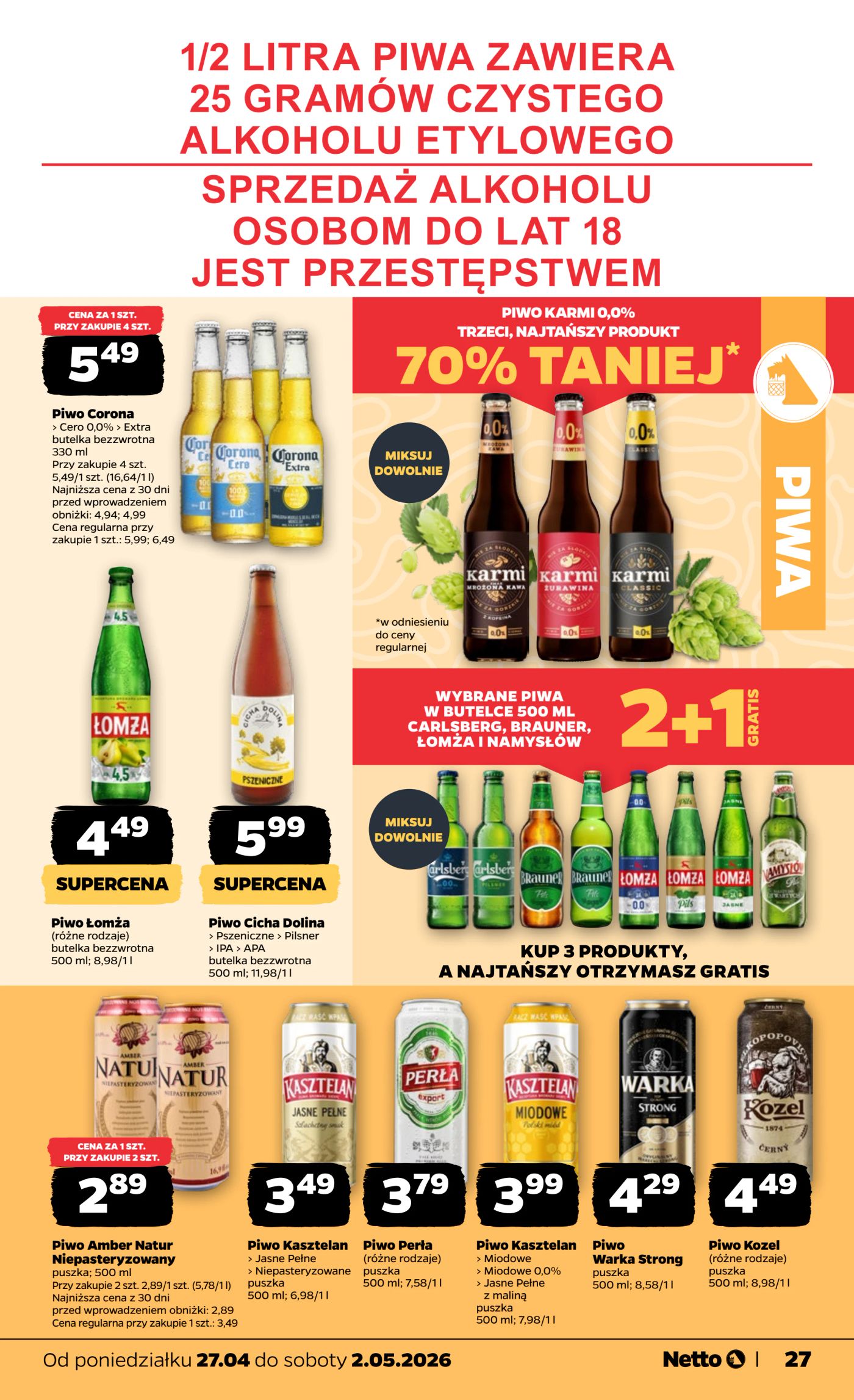 netto - Nowa gazetka Netto ważna od 27.04.2026 do 02.05.2026 - page: 27