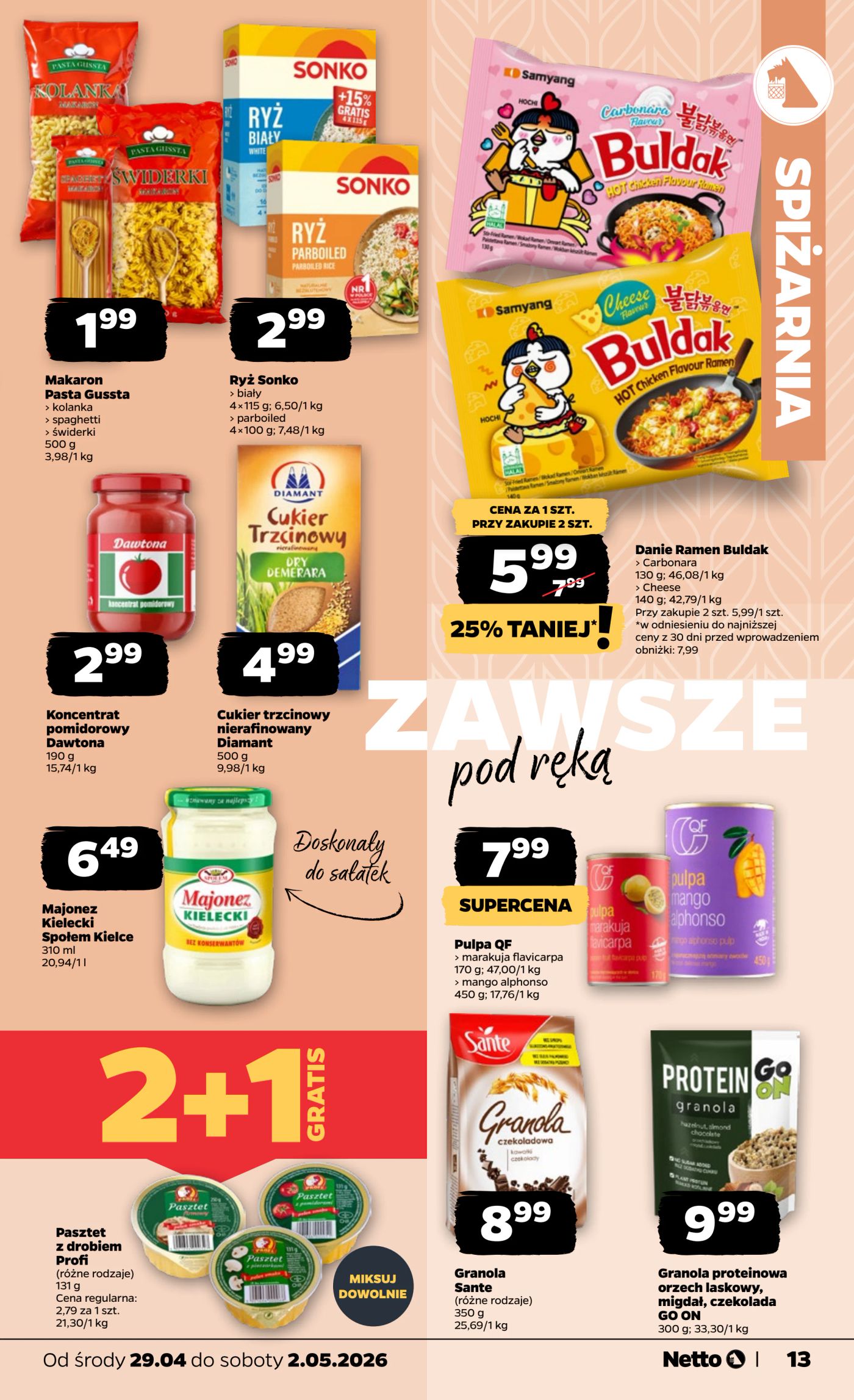 netto - Aktualna gazetka Netto - Food ważna od 29.04.2026 do 02.05.2026 - page: 13