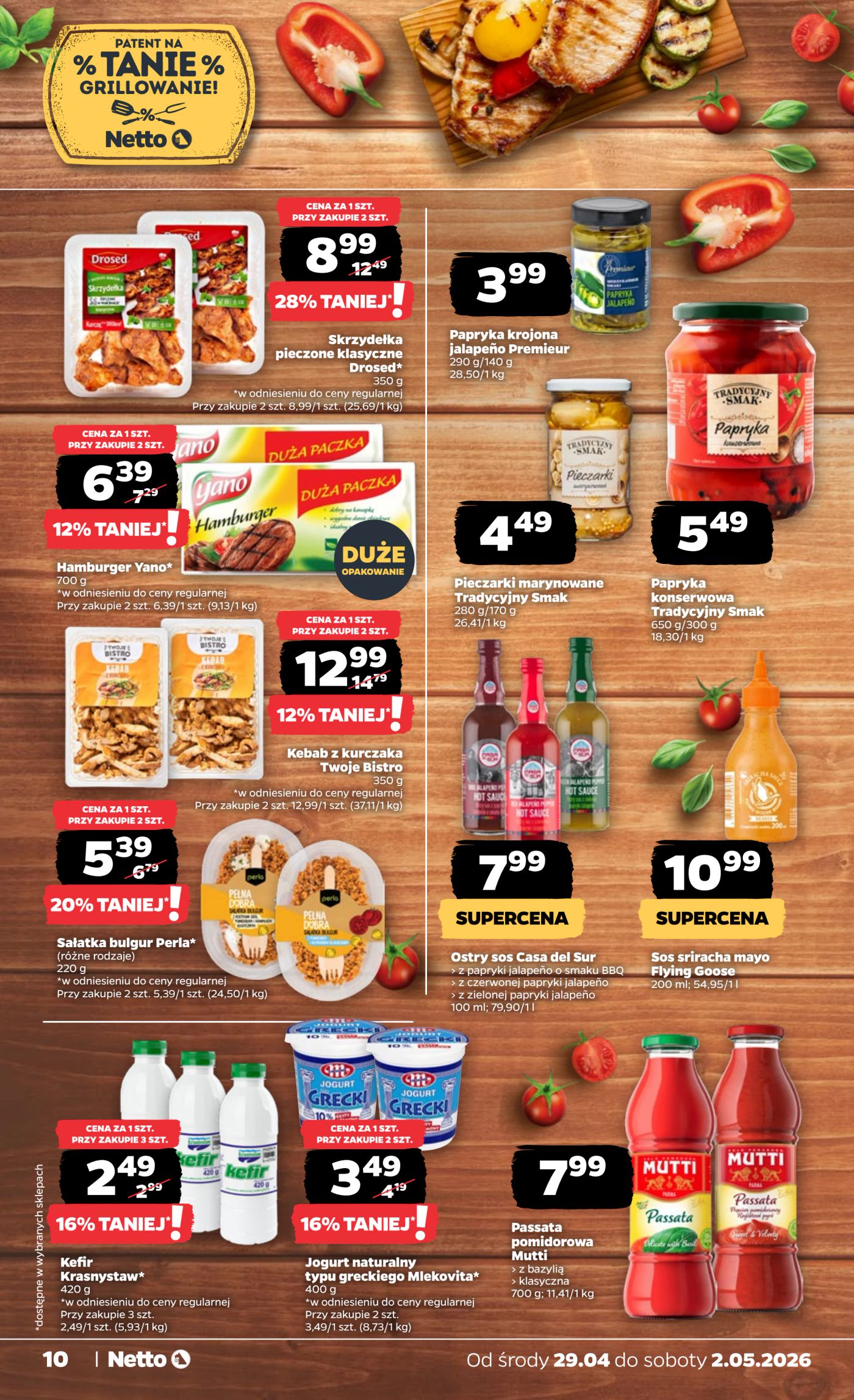 netto - Aktualna gazetka Netto - Food ważna od 29.04.2026 do 02.05.2026 - page: 10