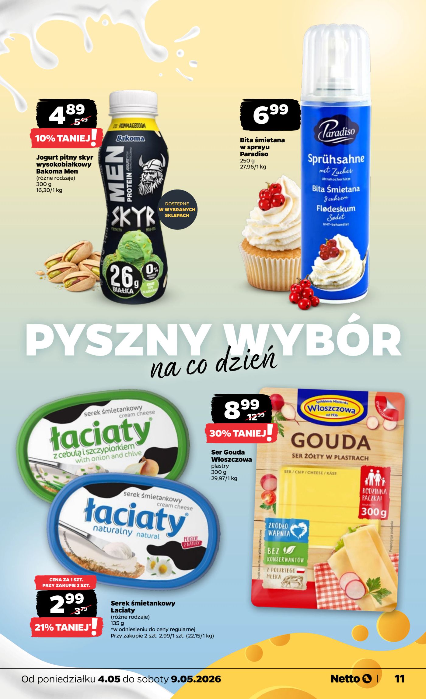 netto - Nowa gazetka Netto - Food ważna od 04.05.2026 do 09.05.2026 - page: 11
