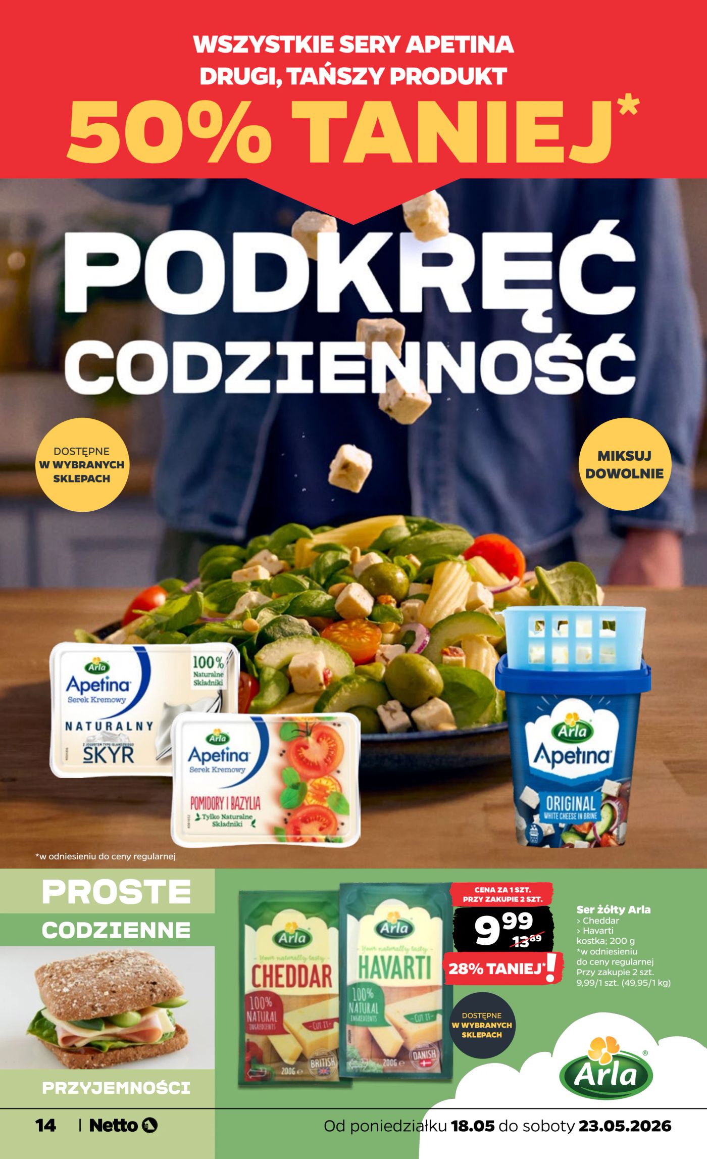 netto - Nowa gazetka Netto - Food ważna od 18.05.2026 do 23.05.2026 - page: 14