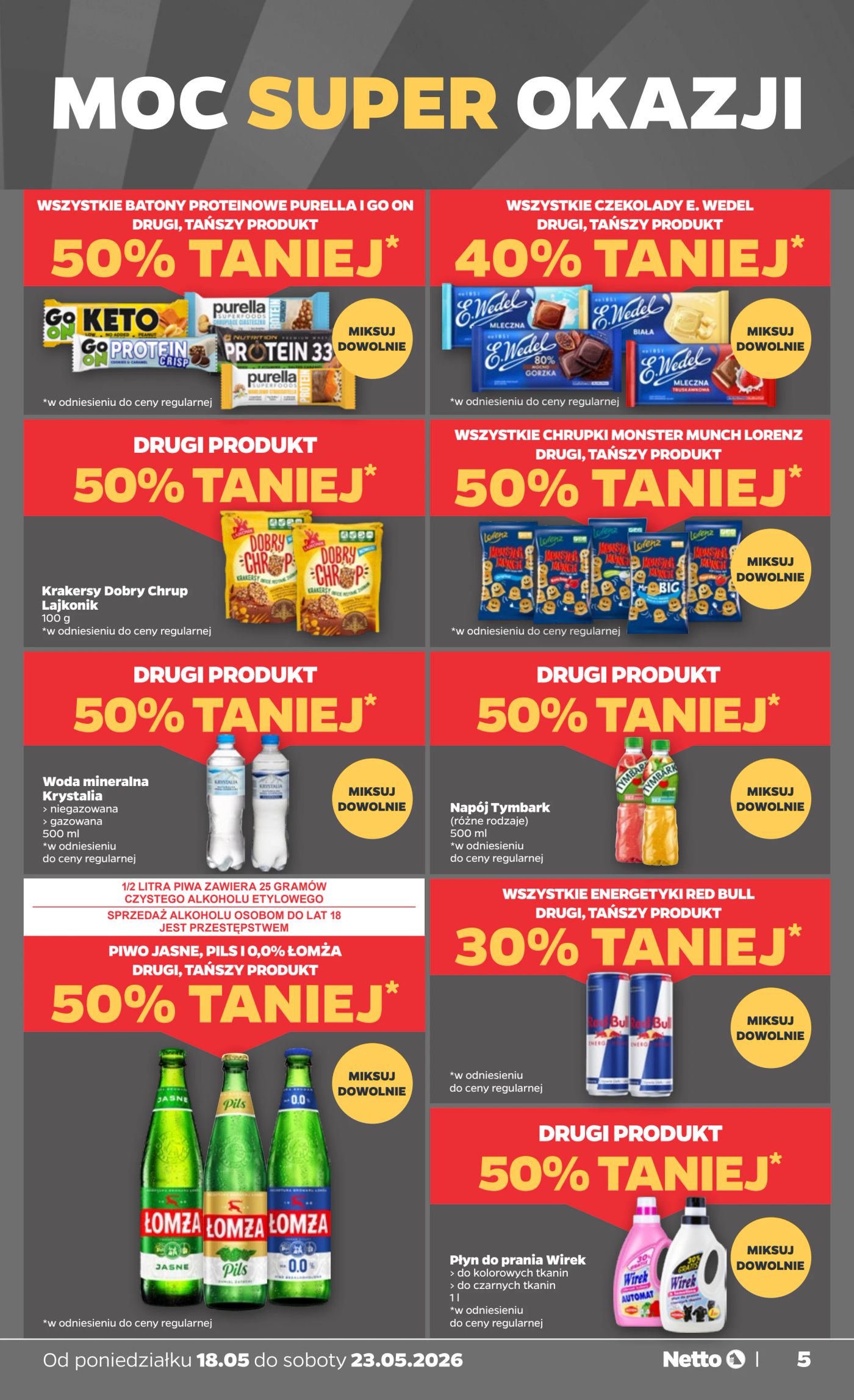netto - Nowa gazetka Netto - Food ważna od 18.05.2026 do 23.05.2026 - page: 5