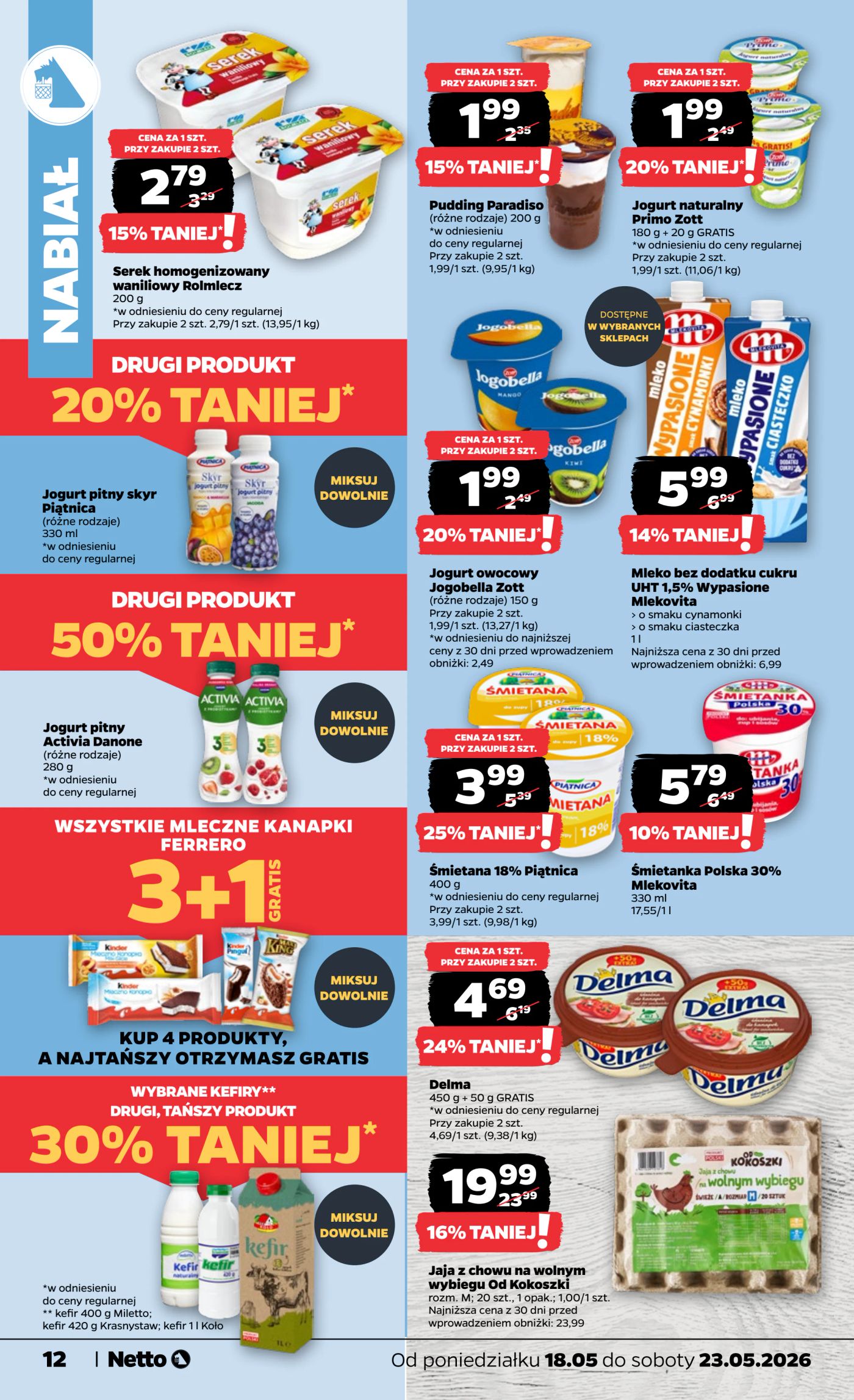 netto - Nowa gazetka Netto - Food ważna od 18.05.2026 do 23.05.2026 - page: 12