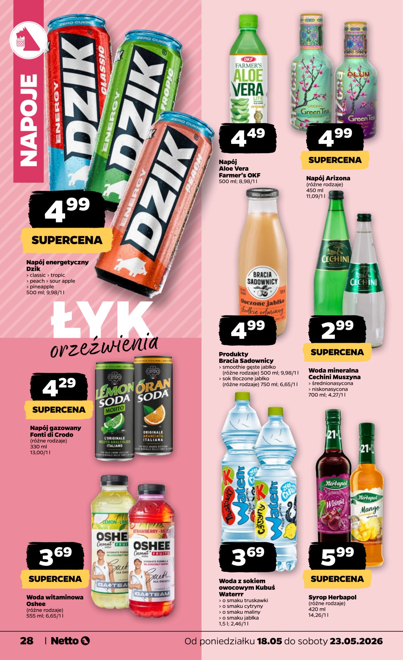 netto - Nowa gazetka Netto - Food ważna od 18.05.2026 do 23.05.2026 - page: 28