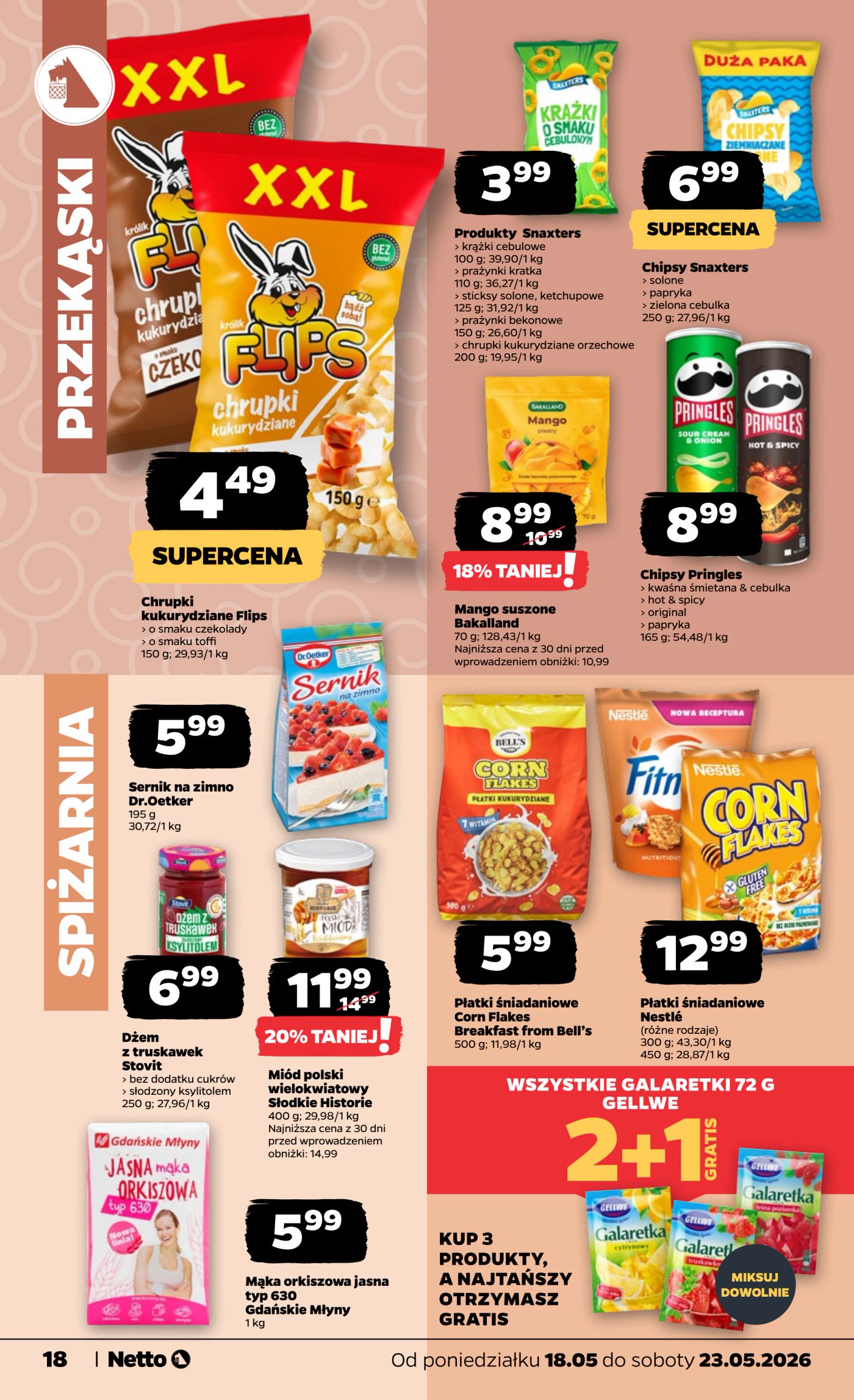 netto - Nowa gazetka Netto - Food ważna od 18.05.2026 do 23.05.2026 - page: 18