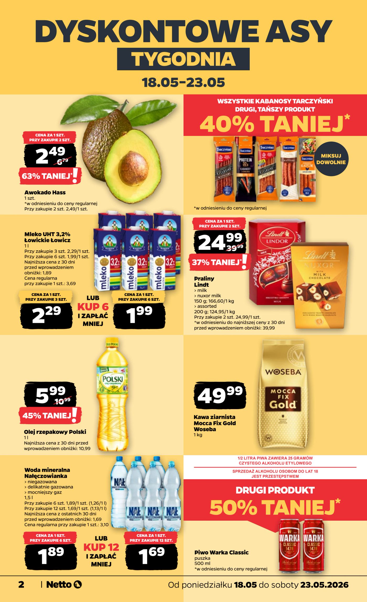 netto - Nowa gazetka Netto - Food ważna od 18.05.2026 do 23.05.2026 - page: 2