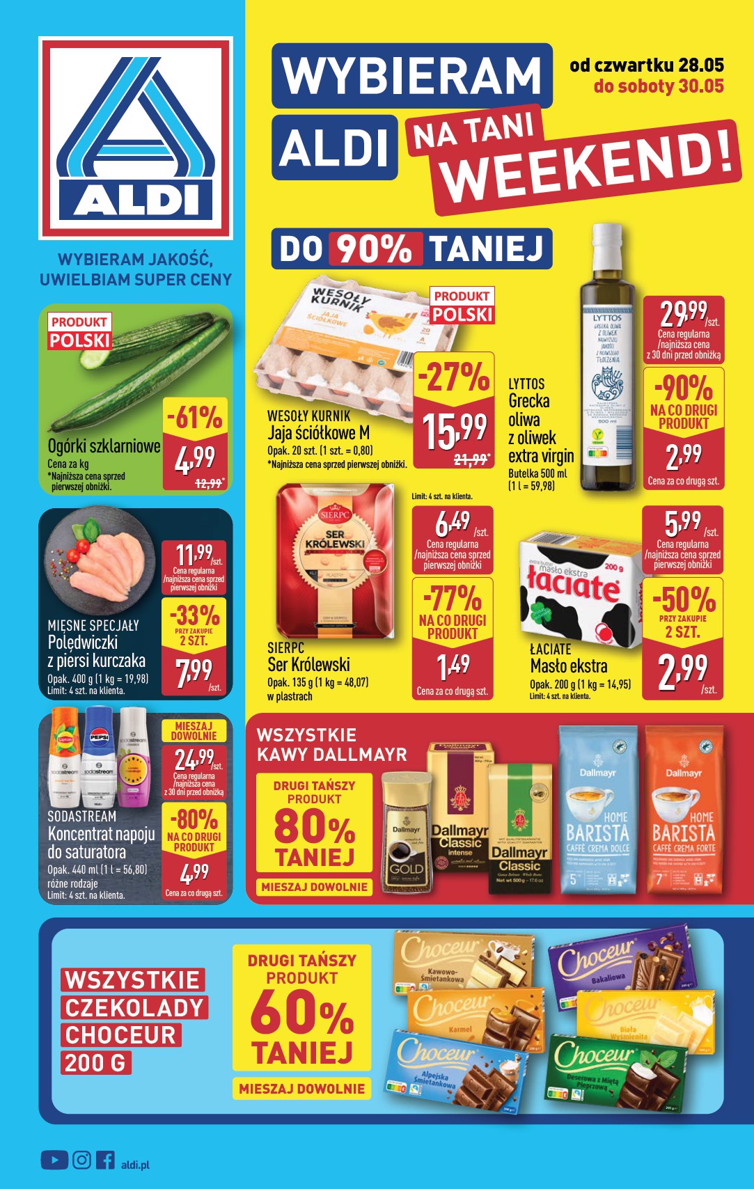 aldi - Nowa gazetka ALDI - Oferta weekendowa ważna od 28.05.2026 do 30.05.2026