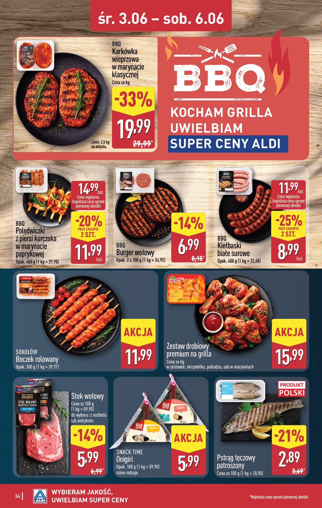 aldi - Aktualna gazetka ALDI ważna od 01.06.2026 do 06.06.2026 - page: 34
