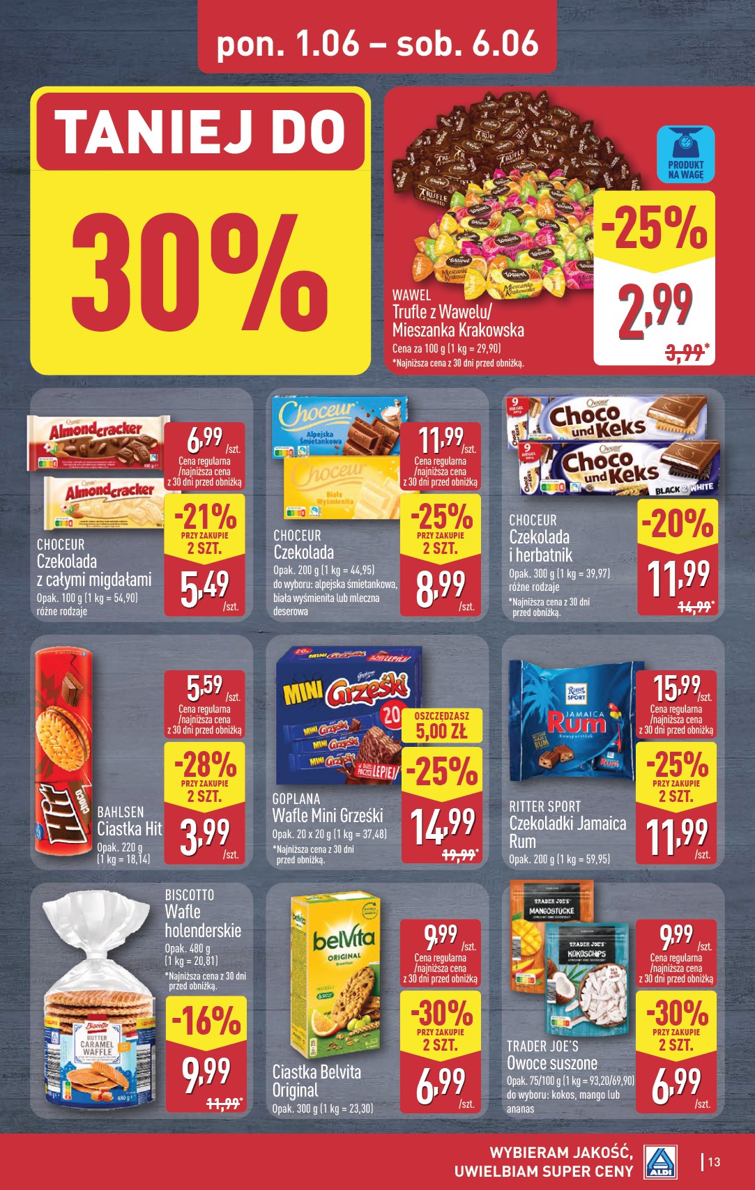 aldi - Aktualna gazetka ALDI ważna od 01.06.2026 do 06.06.2026 - page: 13