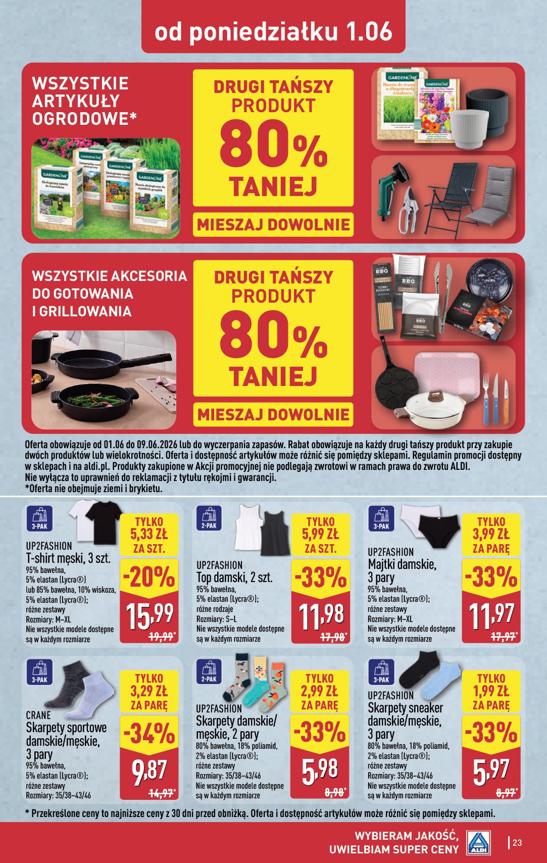 aldi - Aktualna gazetka ALDI ważna od 01.06.2026 do 06.06.2026 - page: 23