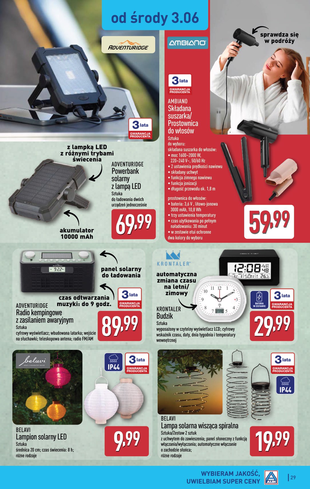 aldi - Aktualna gazetka ALDI ważna od 01.06.2026 do 06.06.2026 - page: 29