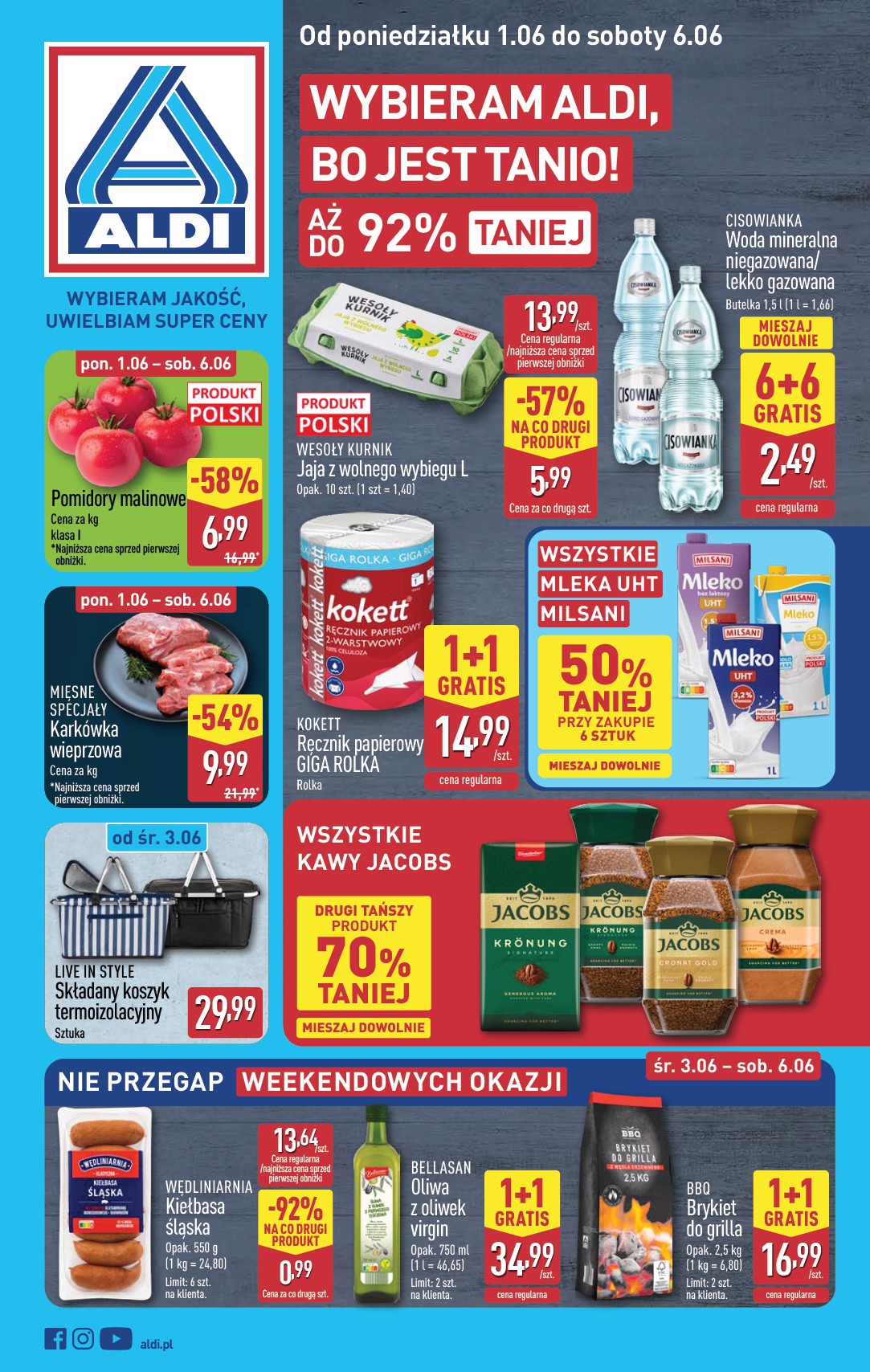 aldi - Aktualna gazetka ALDI ważna od 01.06.2026 do 06.06.2026 - page: 1