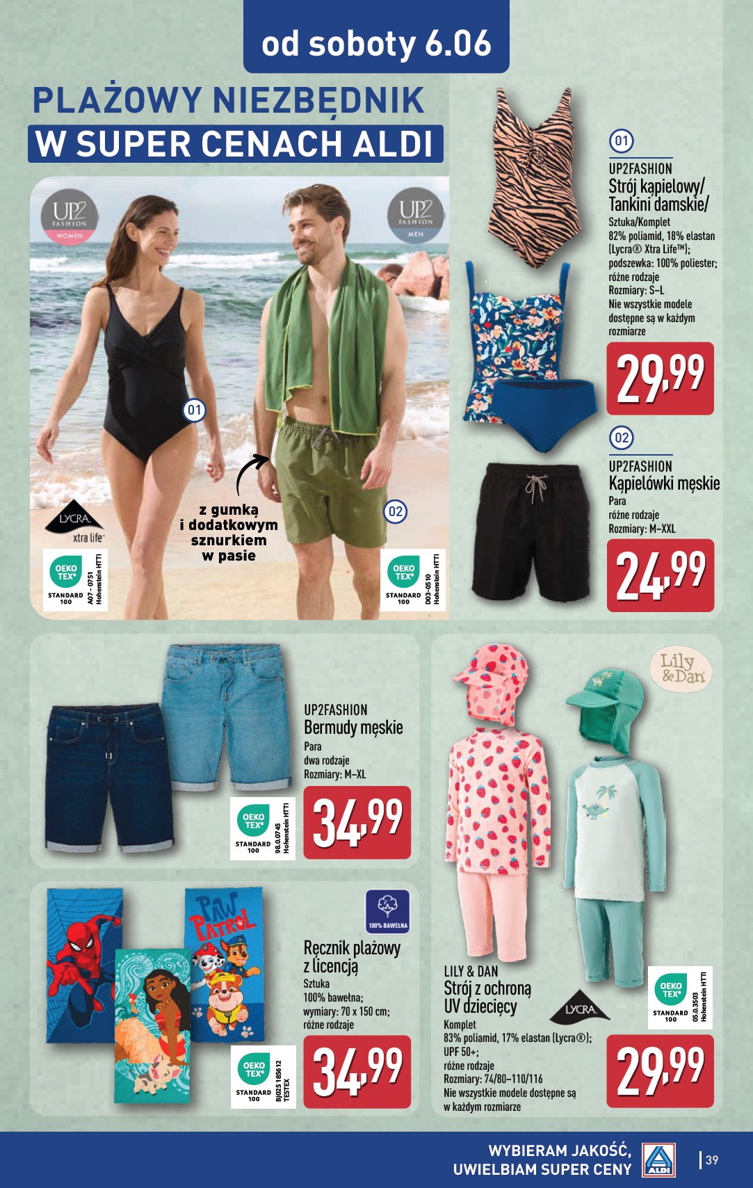 aldi - Aktualna gazetka ALDI ważna od 01.06.2026 do 06.06.2026 - page: 39