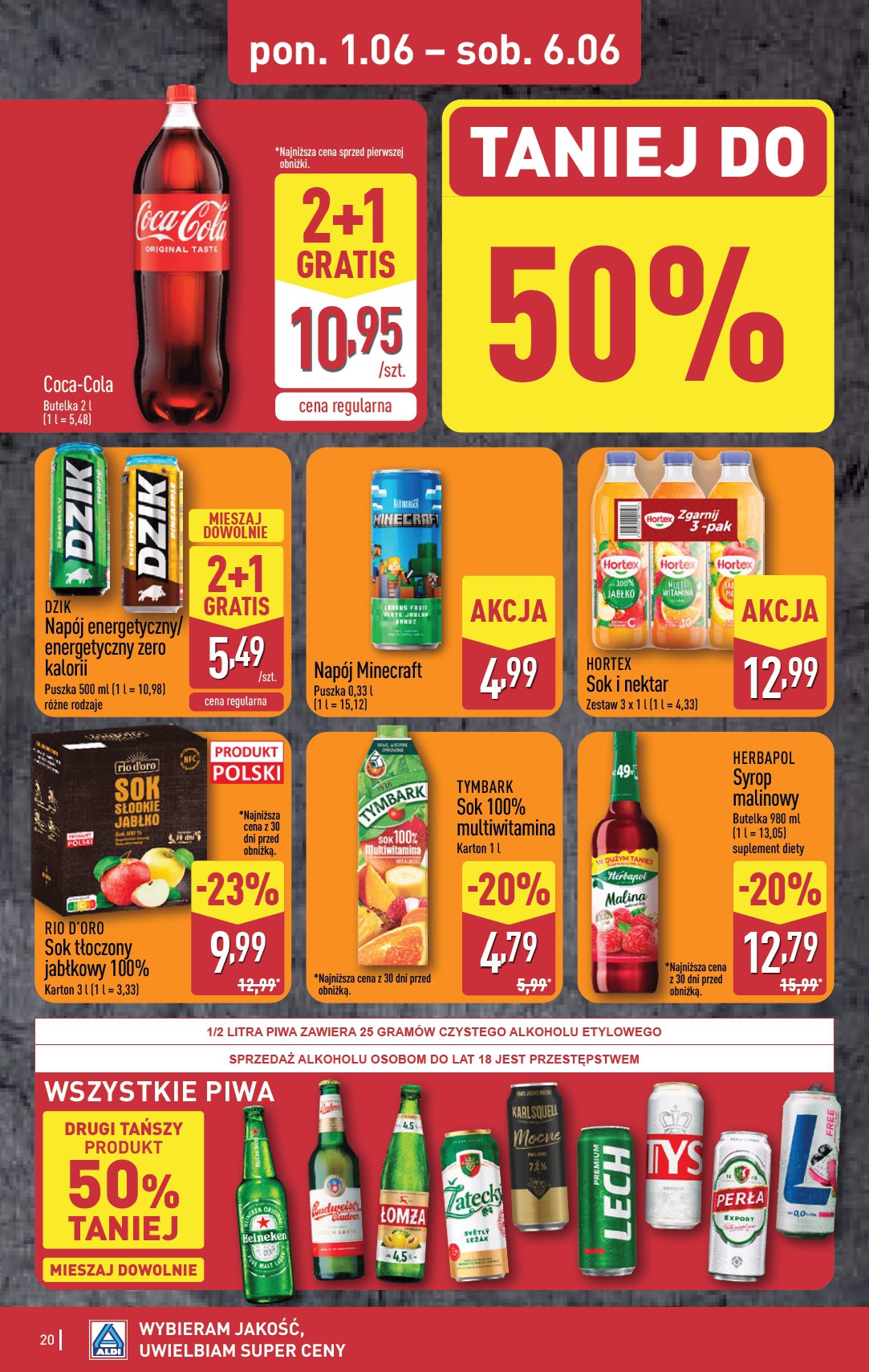aldi - Aktualna gazetka ALDI ważna od 01.06.2026 do 06.06.2026 - page: 20