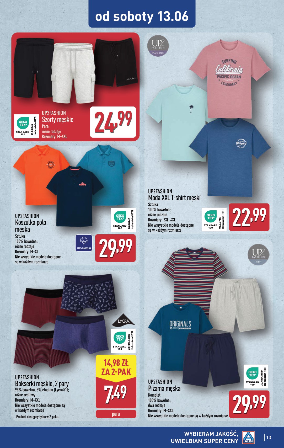 aldi - Nowa gazetka ALDI - Artykuły przemysłowe i tekstylia ważna od 10.06.2026 do 13.06.2026 - page: 13