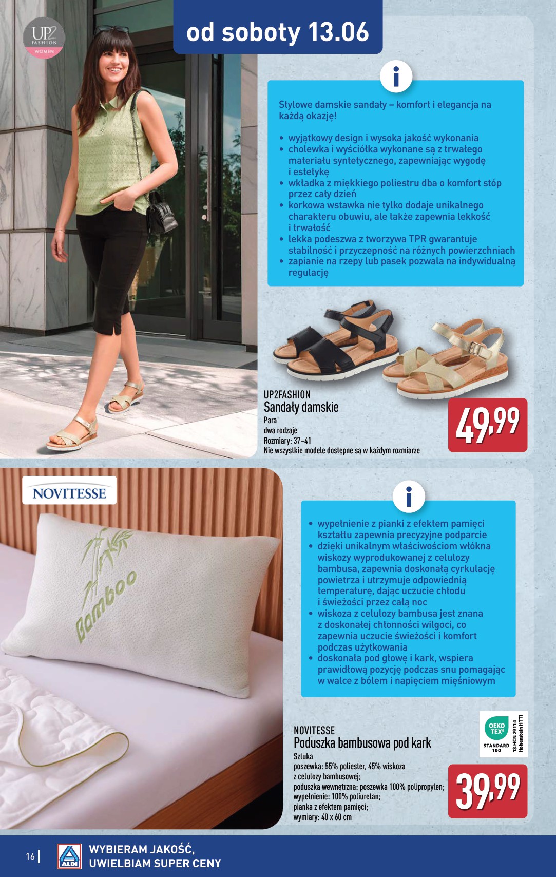 aldi - Nowa gazetka ALDI - Artykuły przemysłowe i tekstylia ważna od 10.06.2026 do 13.06.2026 - page: 16
