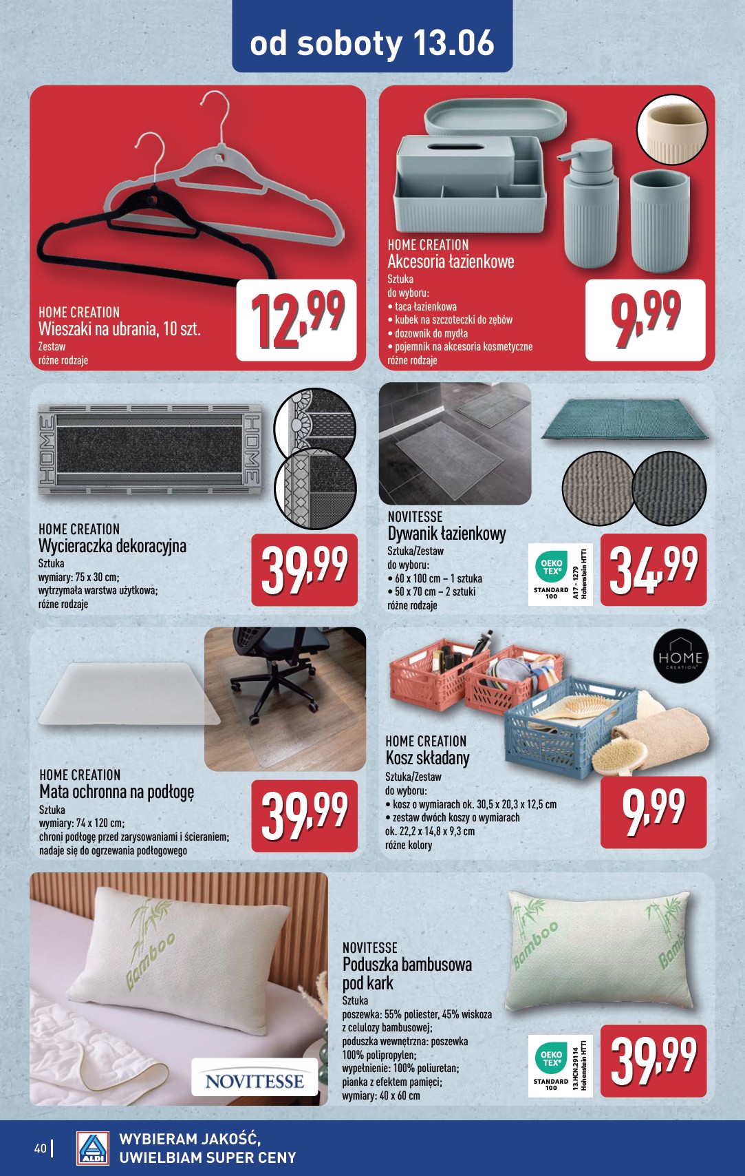 aldi - Aktualna gazetka ALDI ważna od 08.06.2026 do 13.06.2026 - page: 40