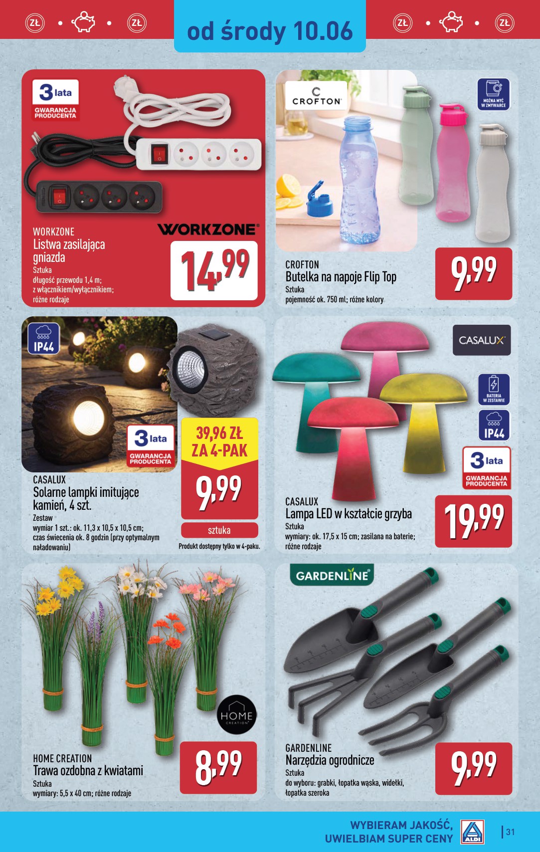 aldi - Aktualna gazetka ALDI ważna od 08.06.2026 do 13.06.2026 - page: 31