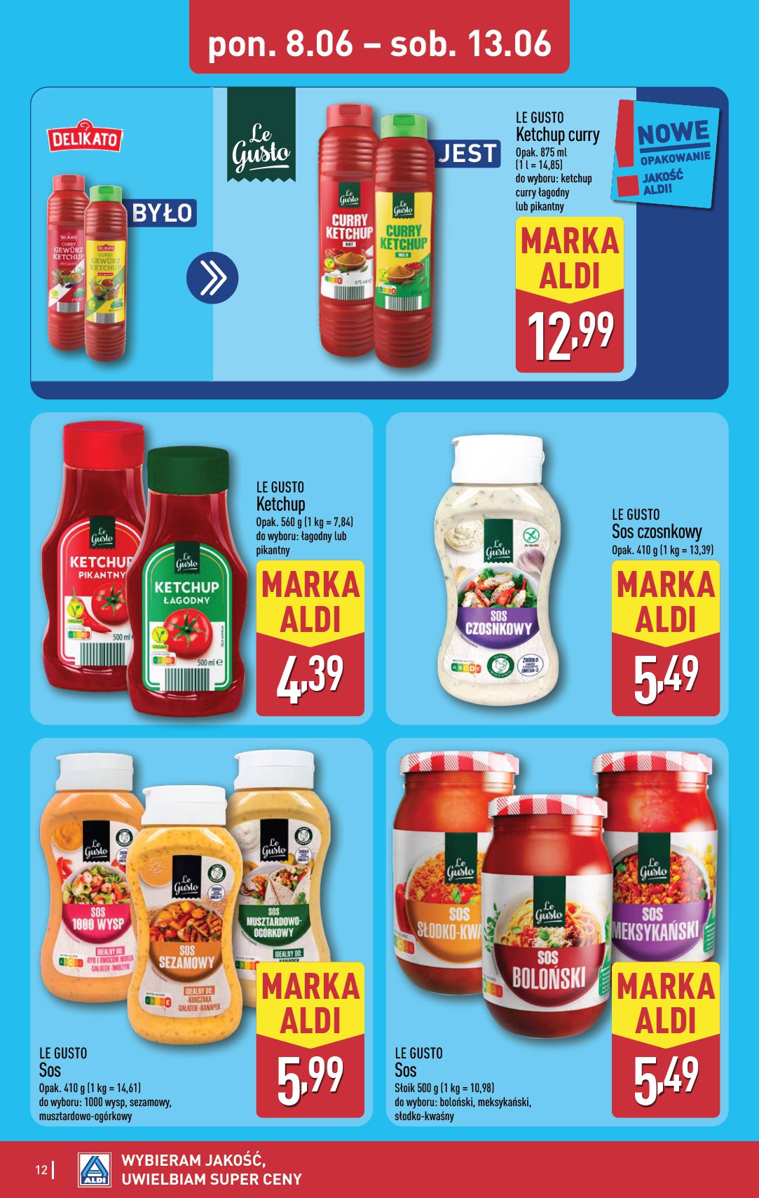 aldi - Aktualna gazetka ALDI ważna od 08.06.2026 do 13.06.2026 - page: 12