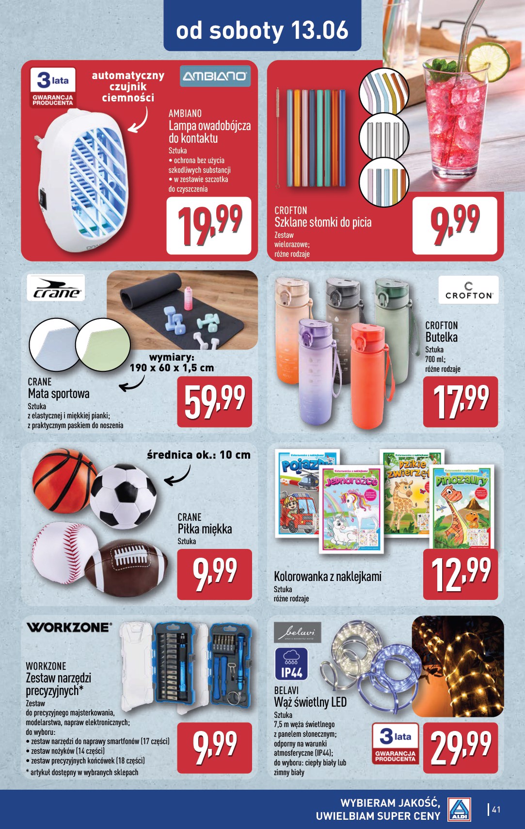 aldi - Aktualna gazetka ALDI ważna od 08.06.2026 do 13.06.2026 - page: 41