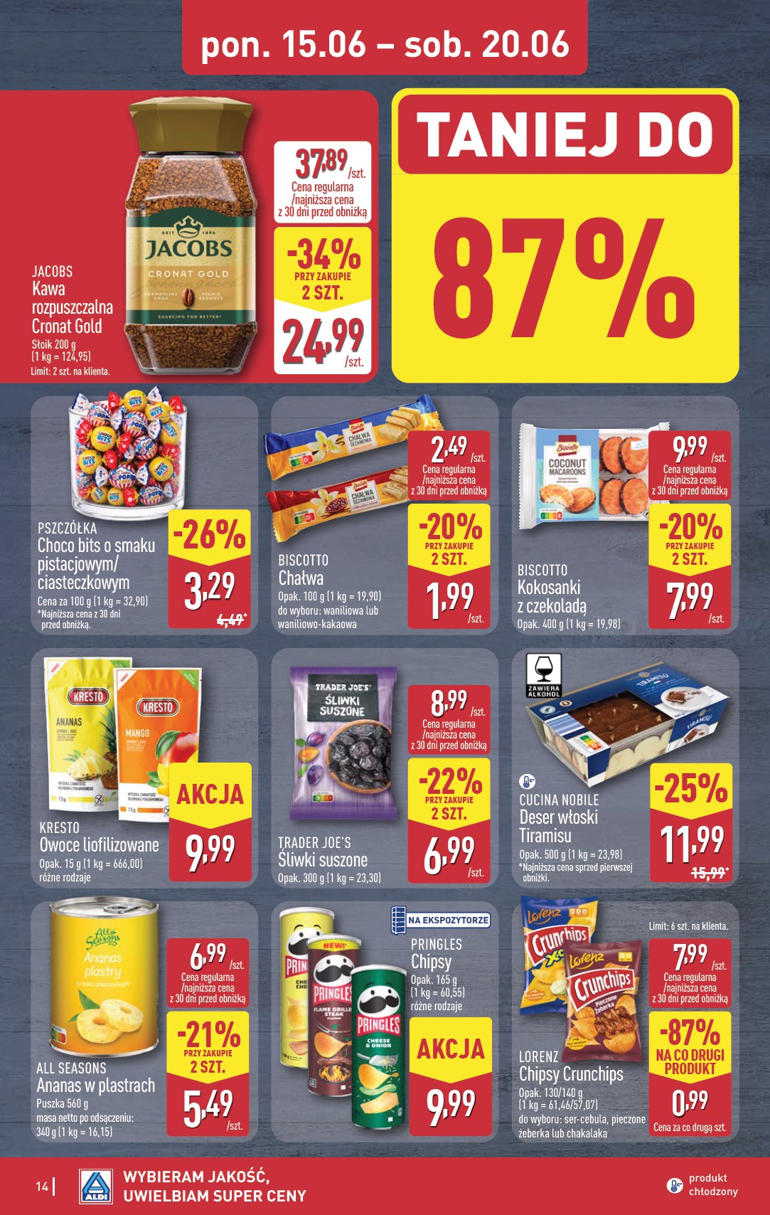 aldi - Nowa gazetka ALDI - Pełna oferta ważna od 15.06.2026 do 20.06.2026 - page: 14