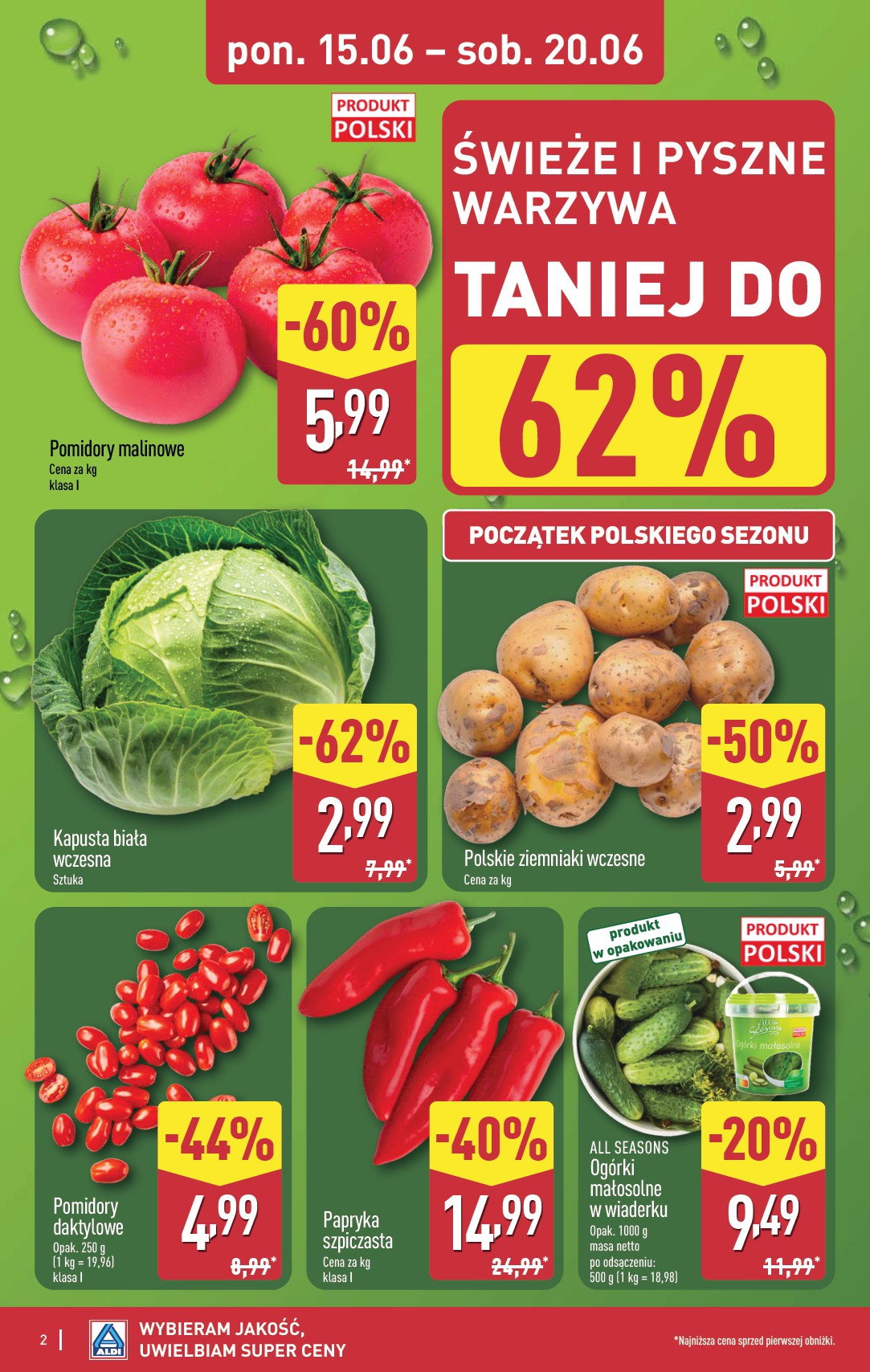 aldi - Nowa gazetka ALDI - Pełna oferta ważna od 15.06.2026 do 20.06.2026 - page: 2