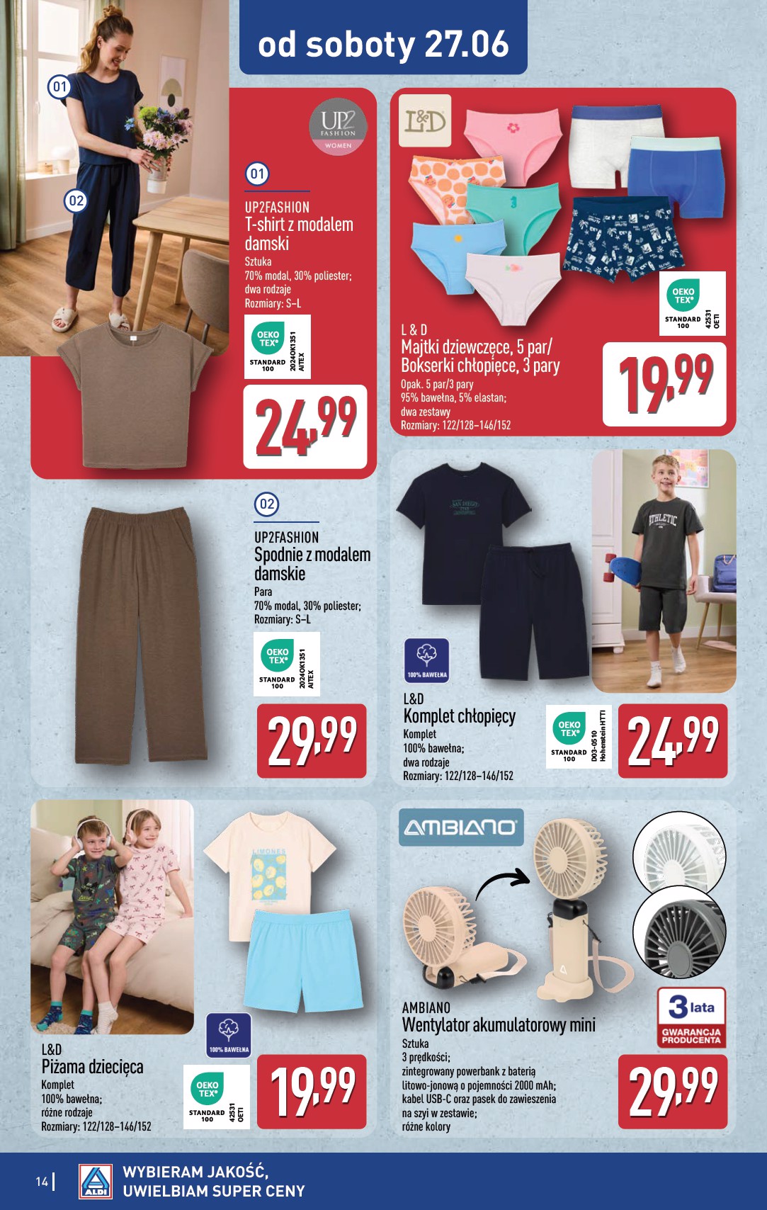 aldi - Nowa gazetka ALDI - Przygotuj się na kolejny tydzień ważna od 24.06.2026 do 30.06.2026 - page: 14