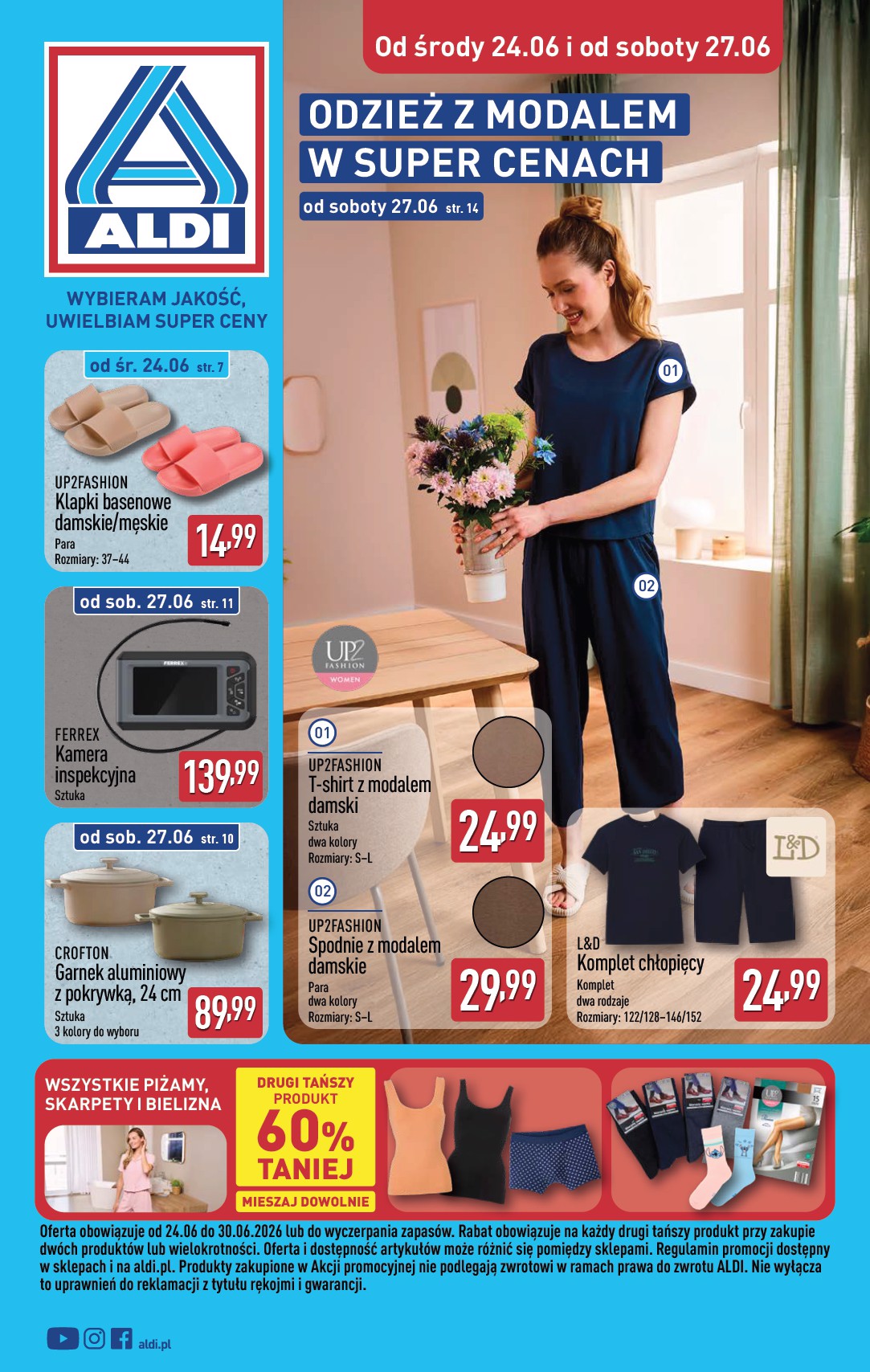 aldi - Nowa gazetka ALDI - Przygotuj się na kolejny tydzień ważna od 24.06.2026 do 30.06.2026
