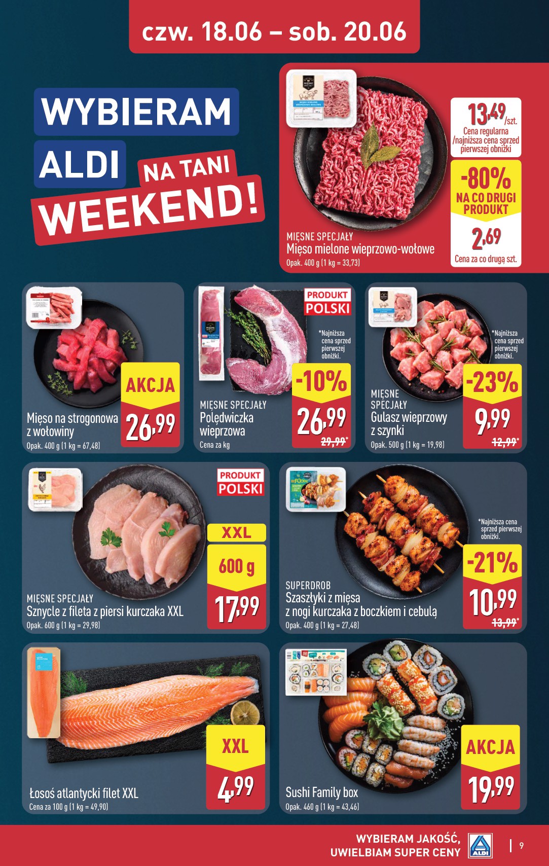 aldi - Aktualna gazetka ALDI - Oferta weekendowa ważna od 18.06.2026 do 20.06.2026 - page: 9