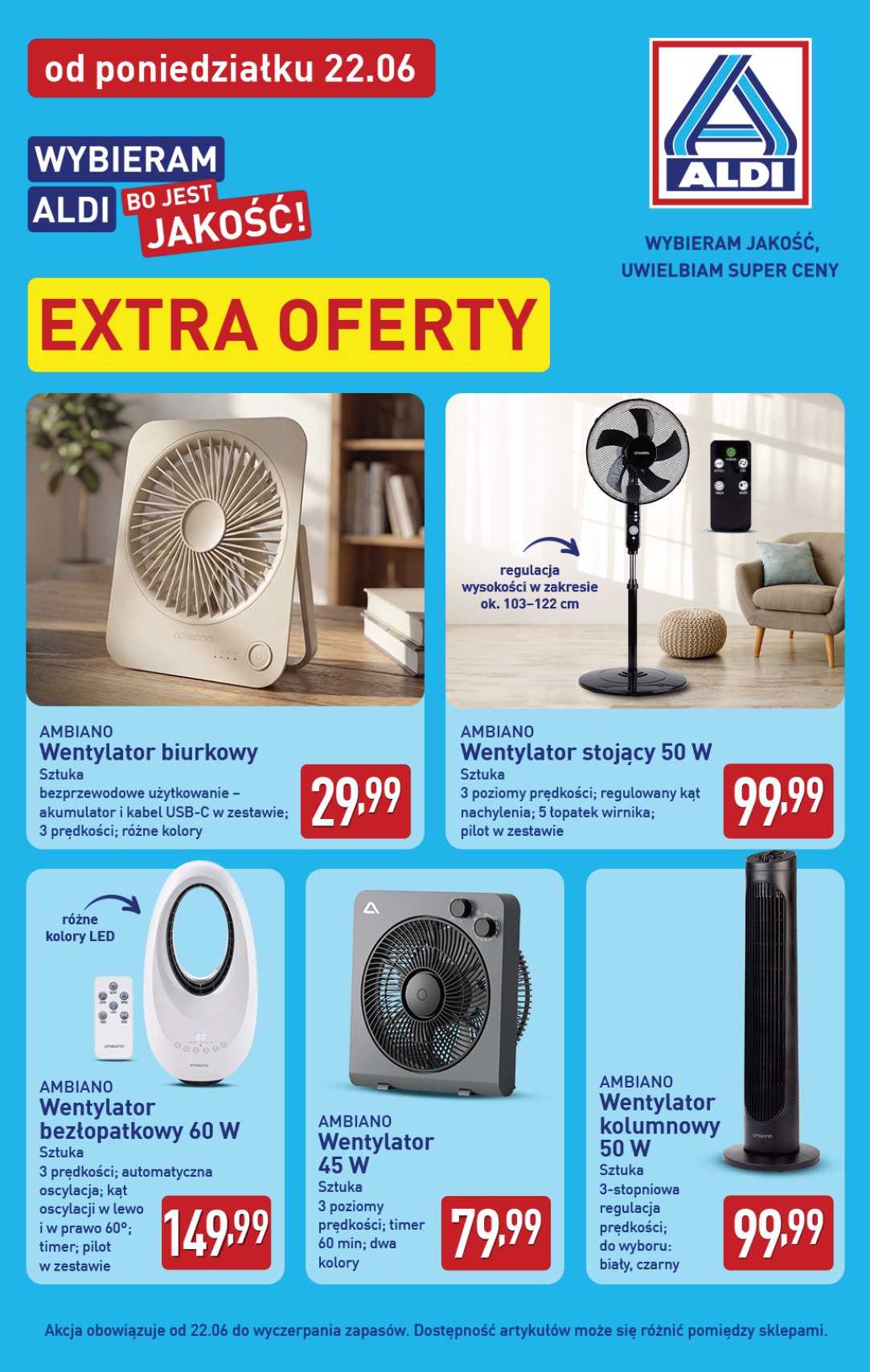 aldi - Aktualna gazetka ALDI - Extra oferty ważna od 22.06.2026 do 30.06.2026