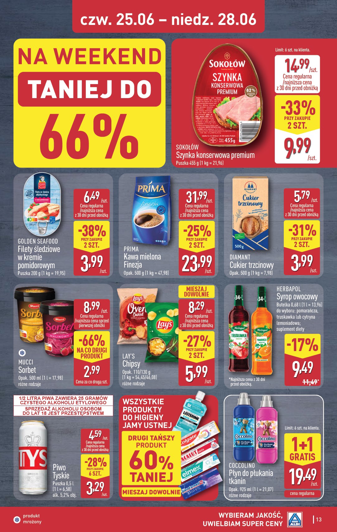 aldi - Aktualna gazetka ALDI - Oferta weekendową ważna od 25.06.2026 do 28.06.2026 - page: 13
