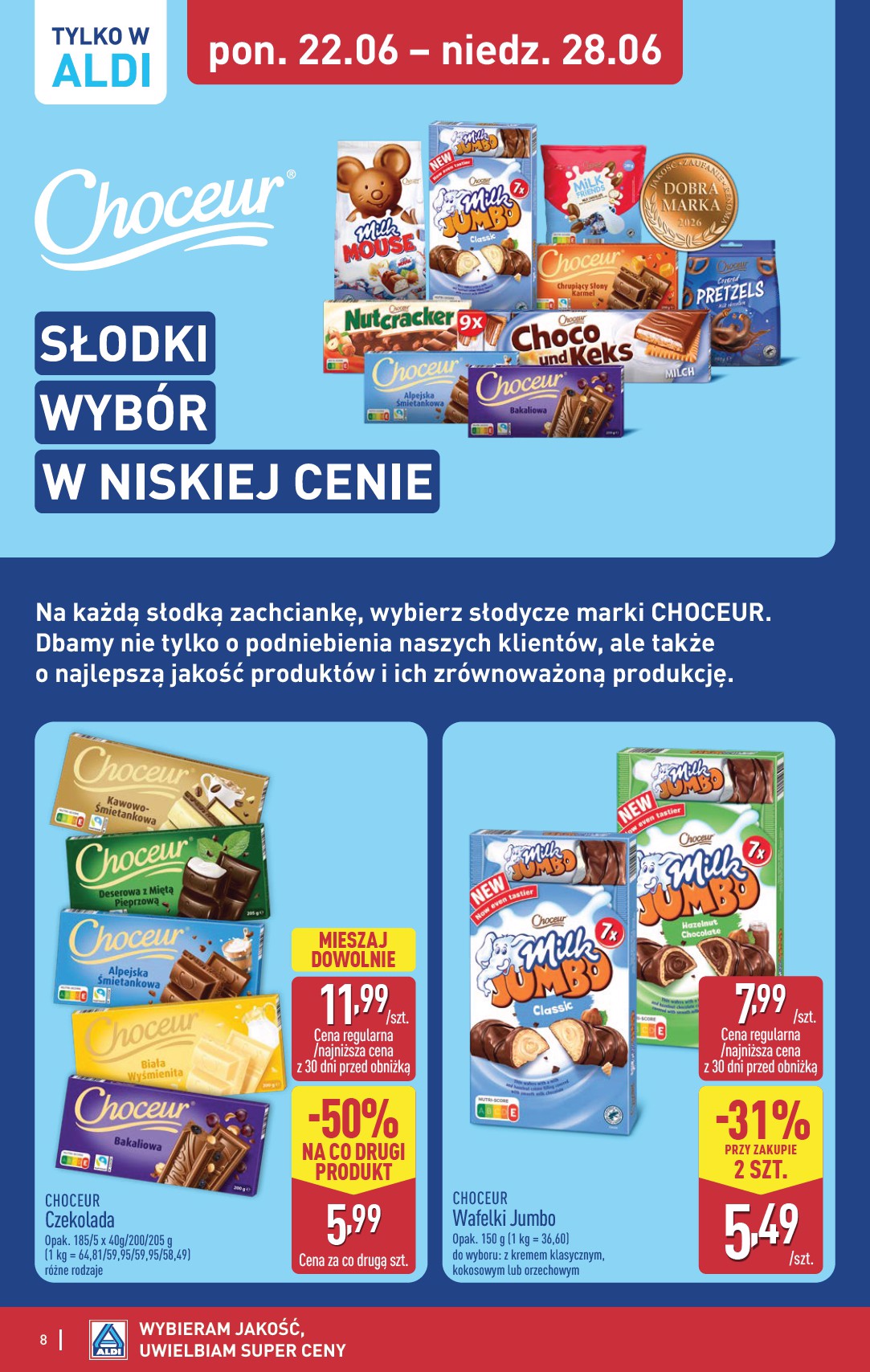aldi - Aktualna gazetka ALDI - Oferta weekendową ważna od 25.06.2026 do 28.06.2026 - page: 8
