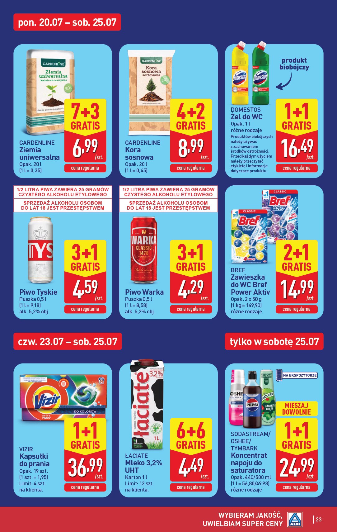 aldi - Nowa gazetka ALDI ważna od 20.07.2026 do 25.07.2026 - page: 23