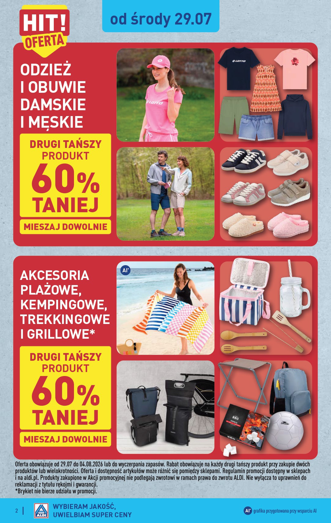 aldi - Nowa gazetka ALDI - Przygotuj się na kolejny tydzień ważna od 29.07.2026 do 31.07.2026 - page: 2